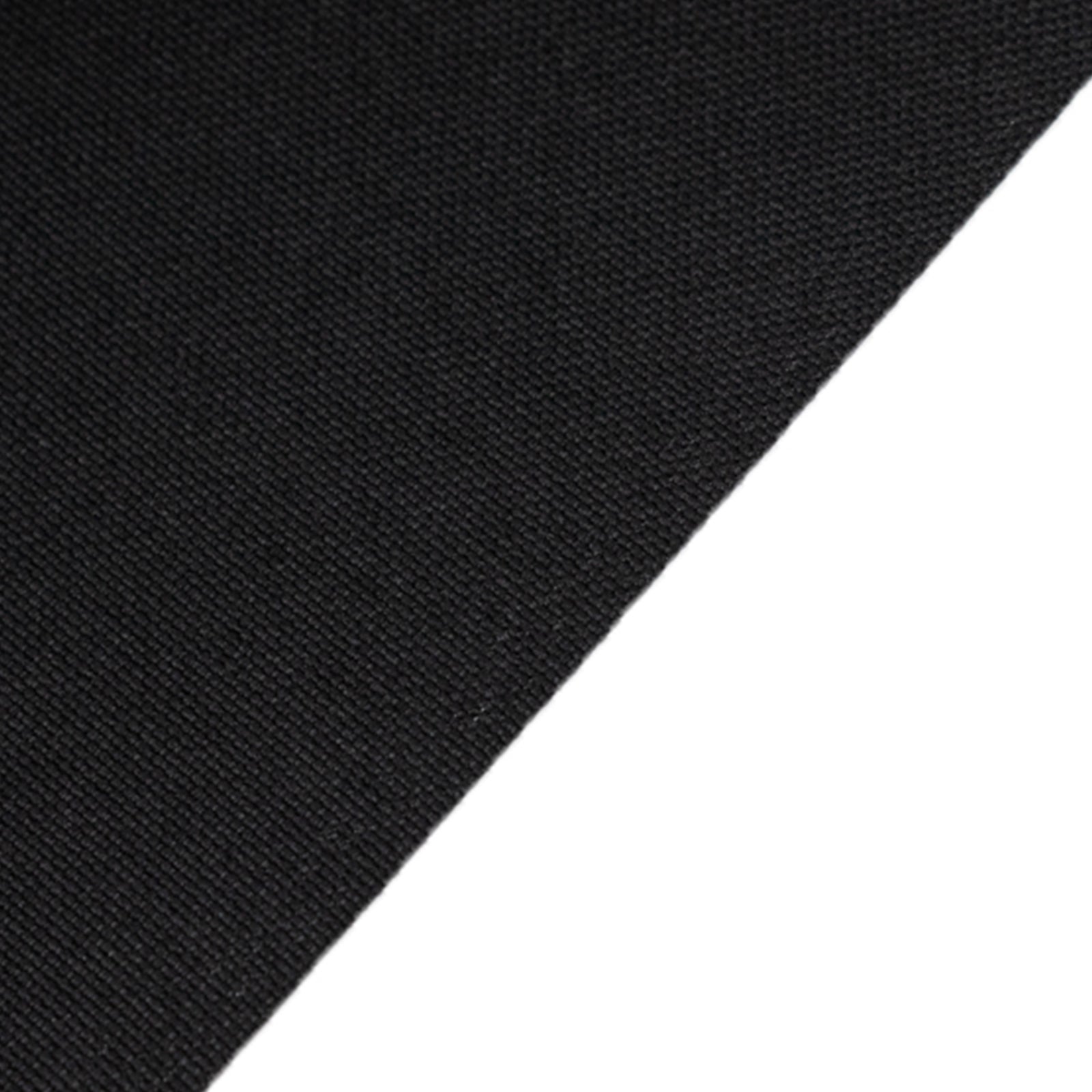 54x10 Yards Premium Polyester Black Fabric Bolt, DIY Craft Fabric Roll for Upholstery, Curtains, and Event Decor