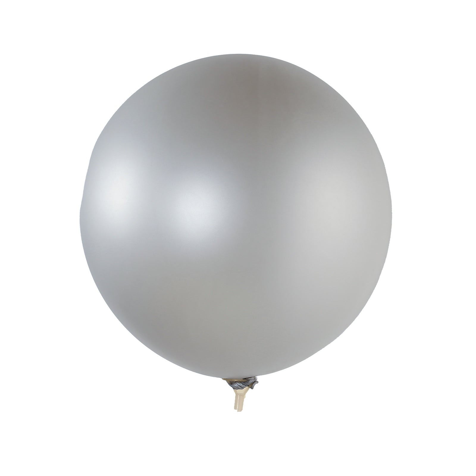 5 Pack Large Silver Biodegradable Balloons, 36 Thickened Extra Strong Eco-friendly Latex Helium Party Balloons