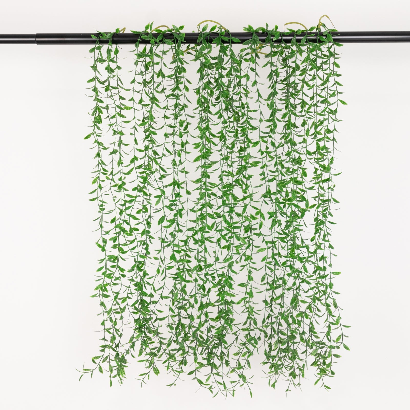 10 Pack Artificial Hanging Vines Weeping Willow Leaves with Stems, Fake Ivy Greenery Garland for Backdrop Wall Decor - 3.5ft