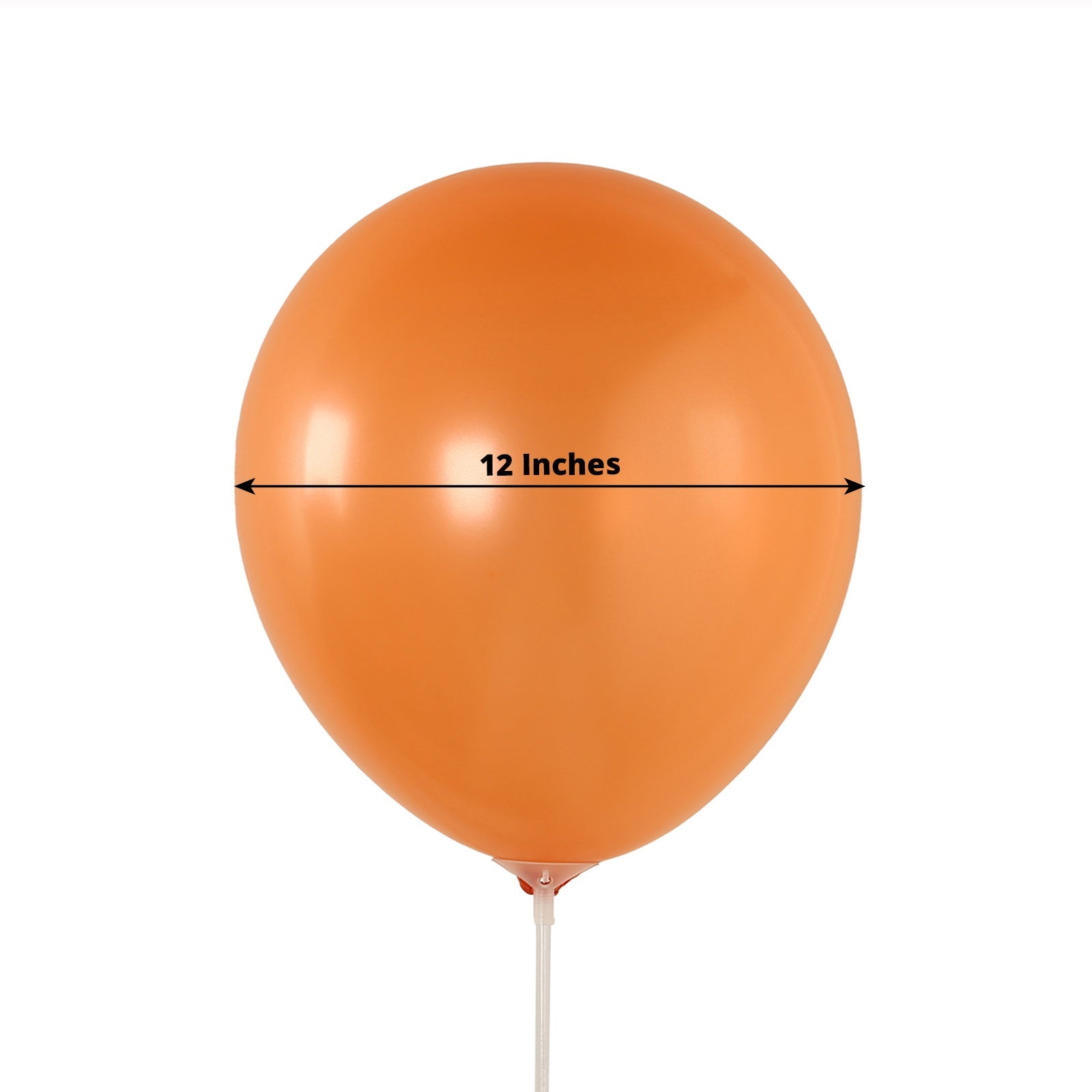 50 Pack Orange Biodegradable Balloons, 12 Thickened Extra Strong Eco-friendly Latex Helium Party Balloons