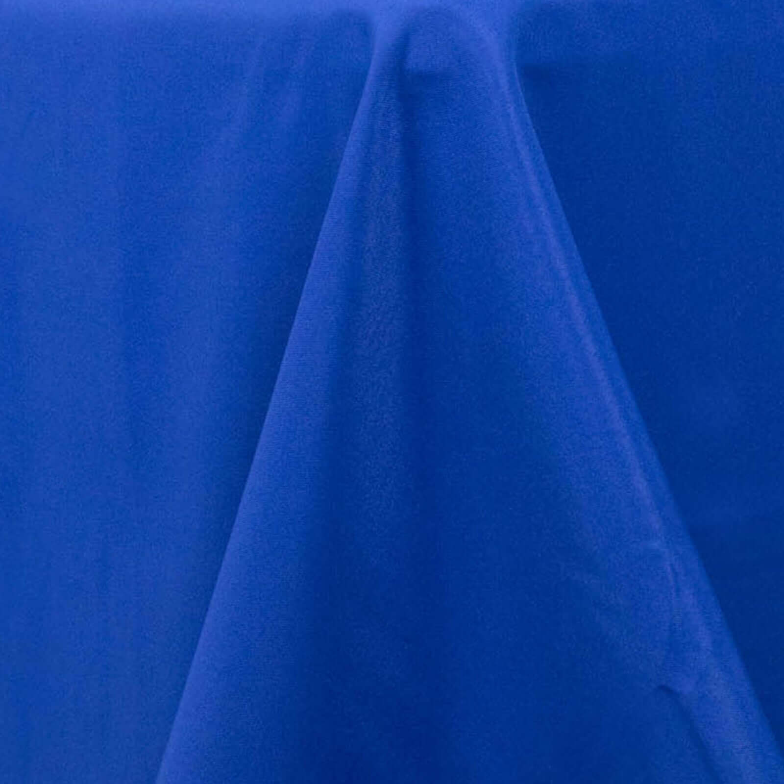 Premium Polyester 108 Round Tablecloth Royal Blue - Wrinkle-Resistant 220GSM Table Cover