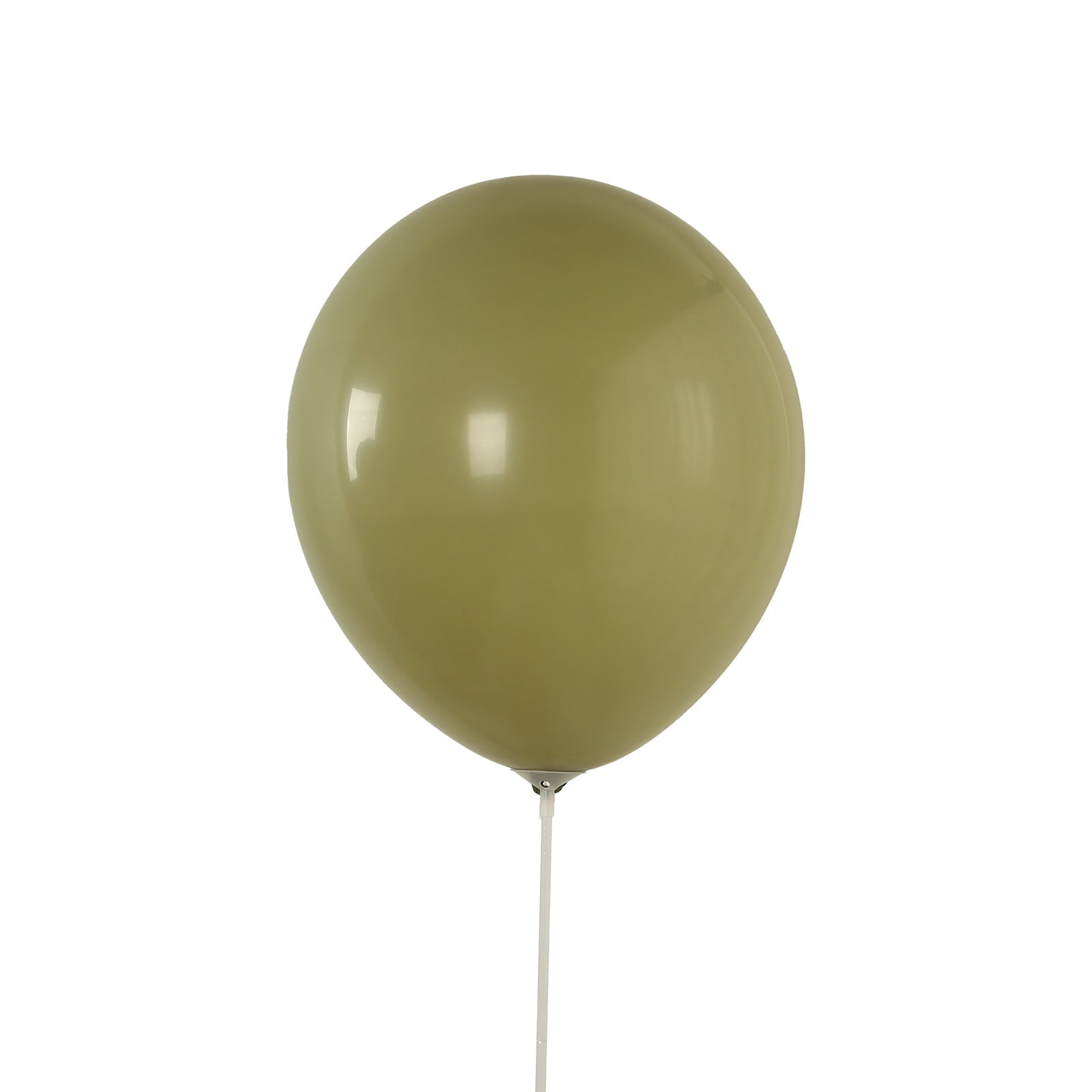 50 Pack Matte Pastel Olive Green Biodegradable Balloons 12, Round Eco-friendly Thick Latex Party Balloons