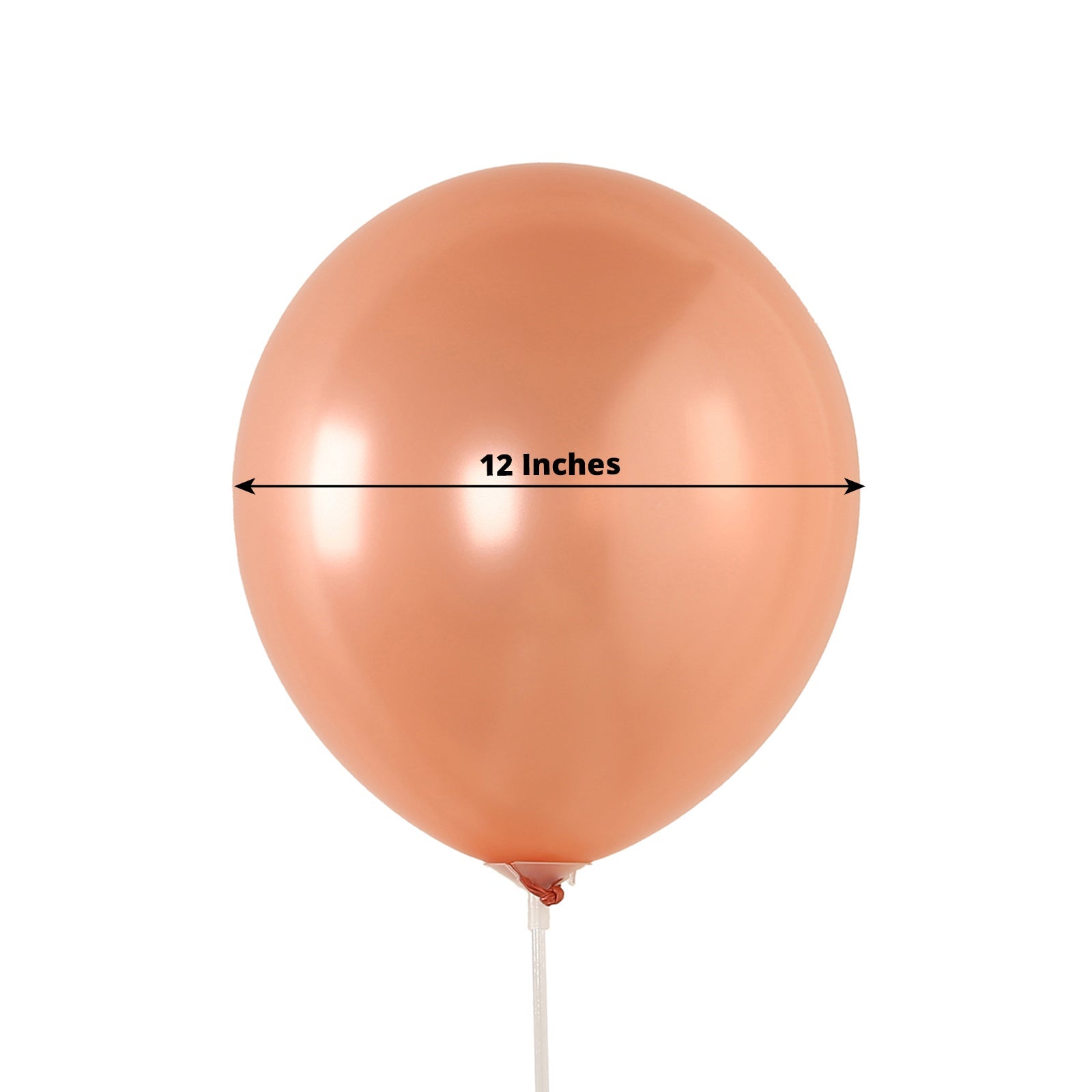 50 Pack Rose Gold Biodegradable Balloons, 12 Thickened Extra Strong Eco-friendly Latex Helium Party Balloons