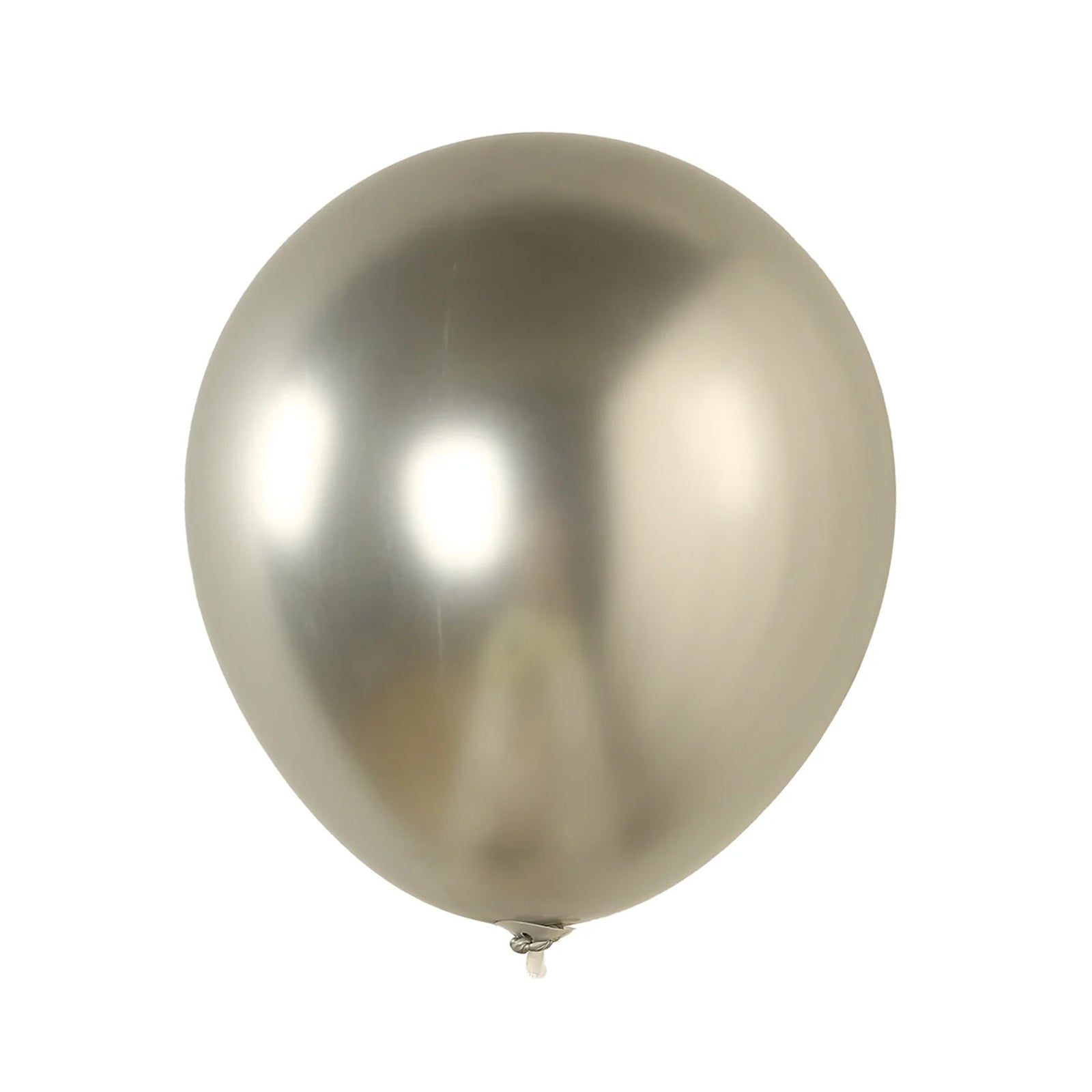 10 Pack Silver Biodegradable Balloons, 18 Thickened Extra Strong Eco-friendly Latex Helium Party Balloons