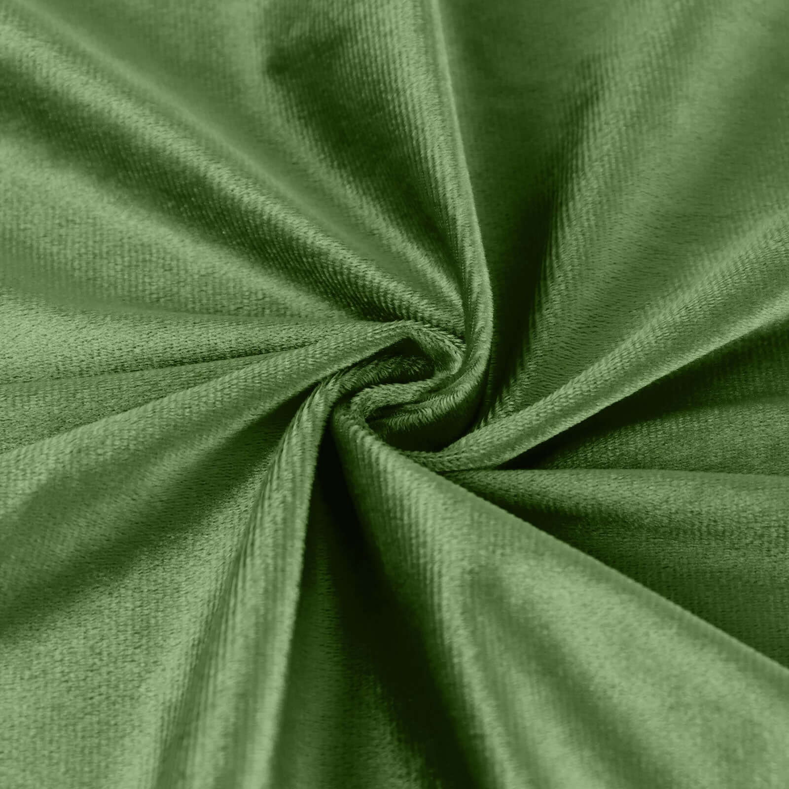 5 Pack Premium Velvet 20x20 Napkins Olive Green - Soft Sheen Finish Cloth Napkins