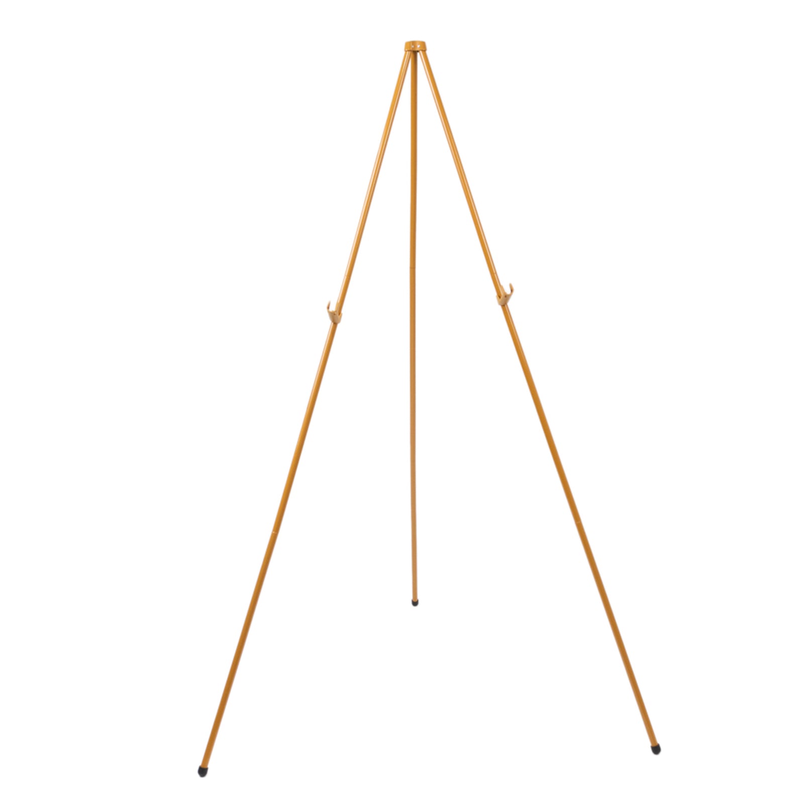 65 Heavy Duty Gold Metal Easel Stand - Portable and Adjustable Tripod for Wedding Signs, Posters, and Art