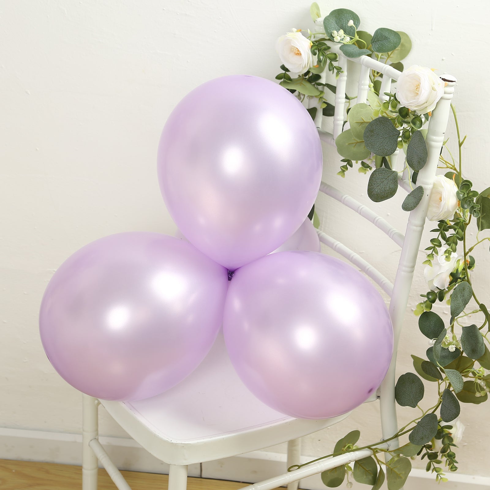 50 Pack Purple Biodegradable Balloons, 12 Thickened Extra Strong Eco-friendly Latex Helium Party Balloons