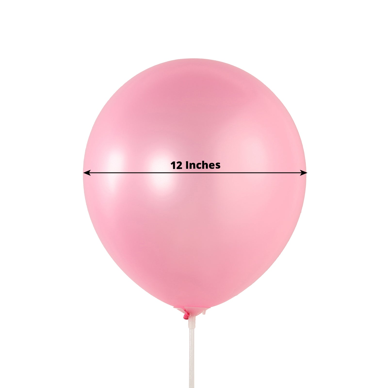 50 Pack Pink Biodegradable Balloons, 12 Thickened Extra Strong Eco-friendly Latex Helium Party Balloons