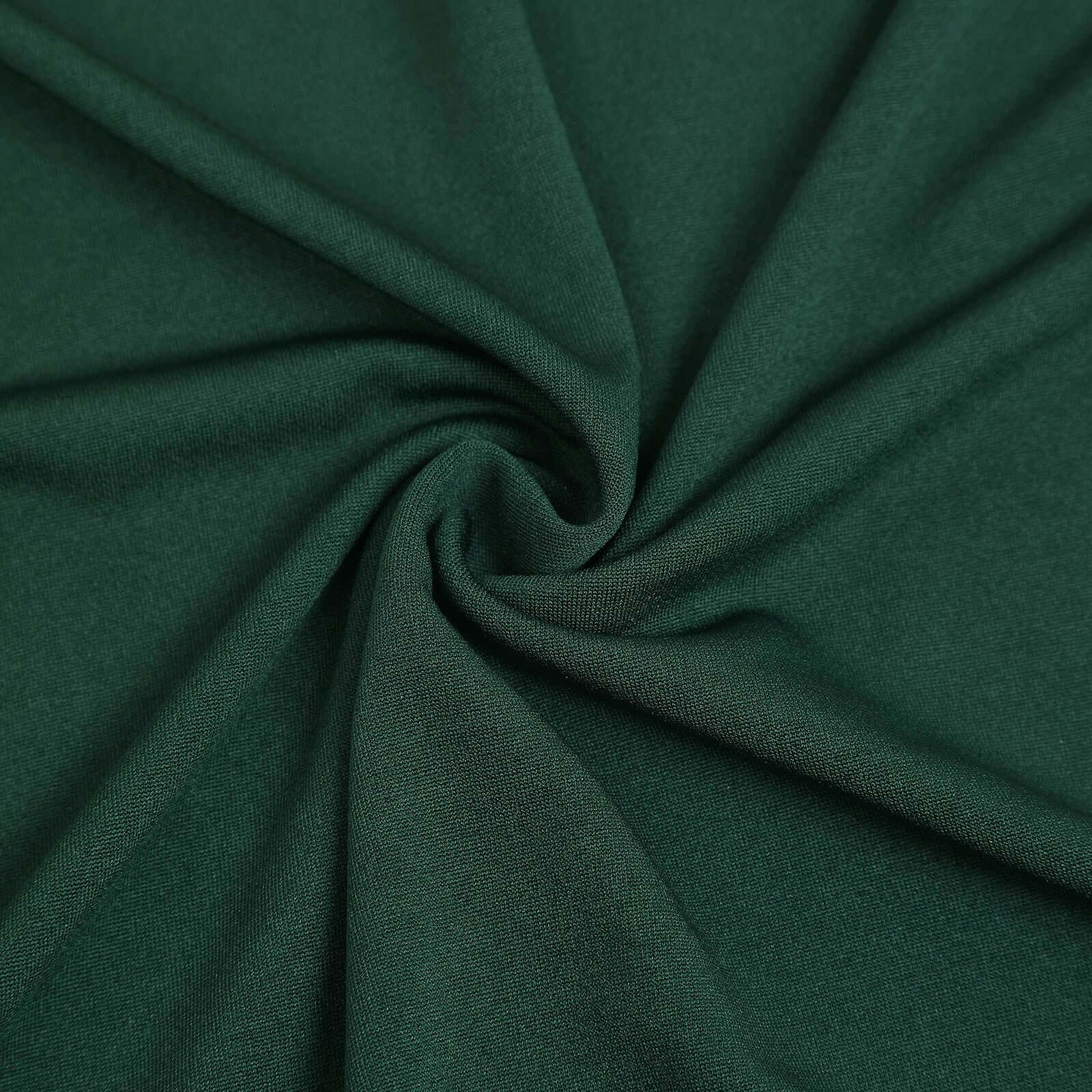 7ft Matte Hunter Emerald Green Spandex Half Moon Chiara Backdrop Stand Cover, Custom Fitted Wedding Arch Cover