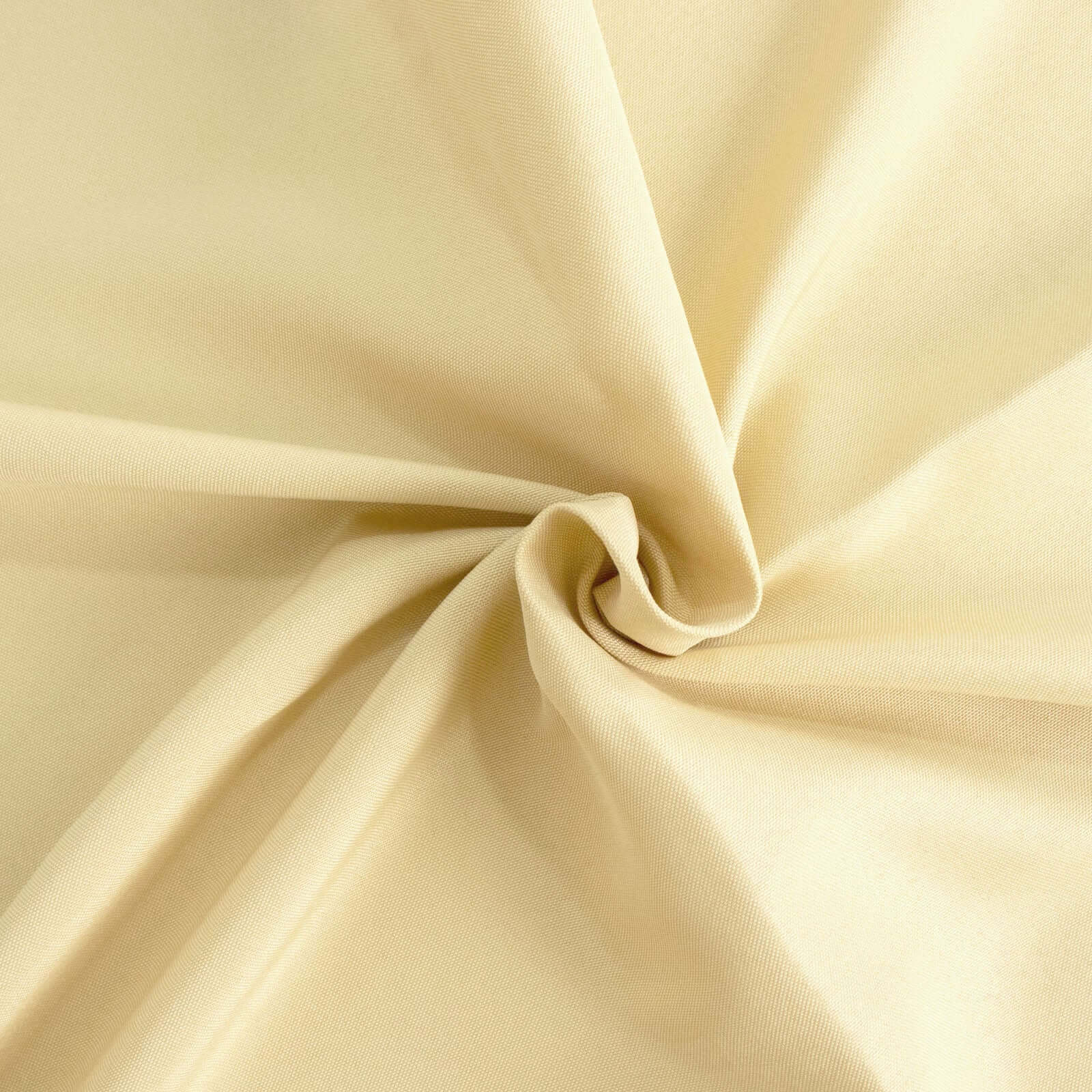 Premium Polyester 108 Round Tablecloth Champagne - Wrinkle-Resistant 220GSM Table Cover