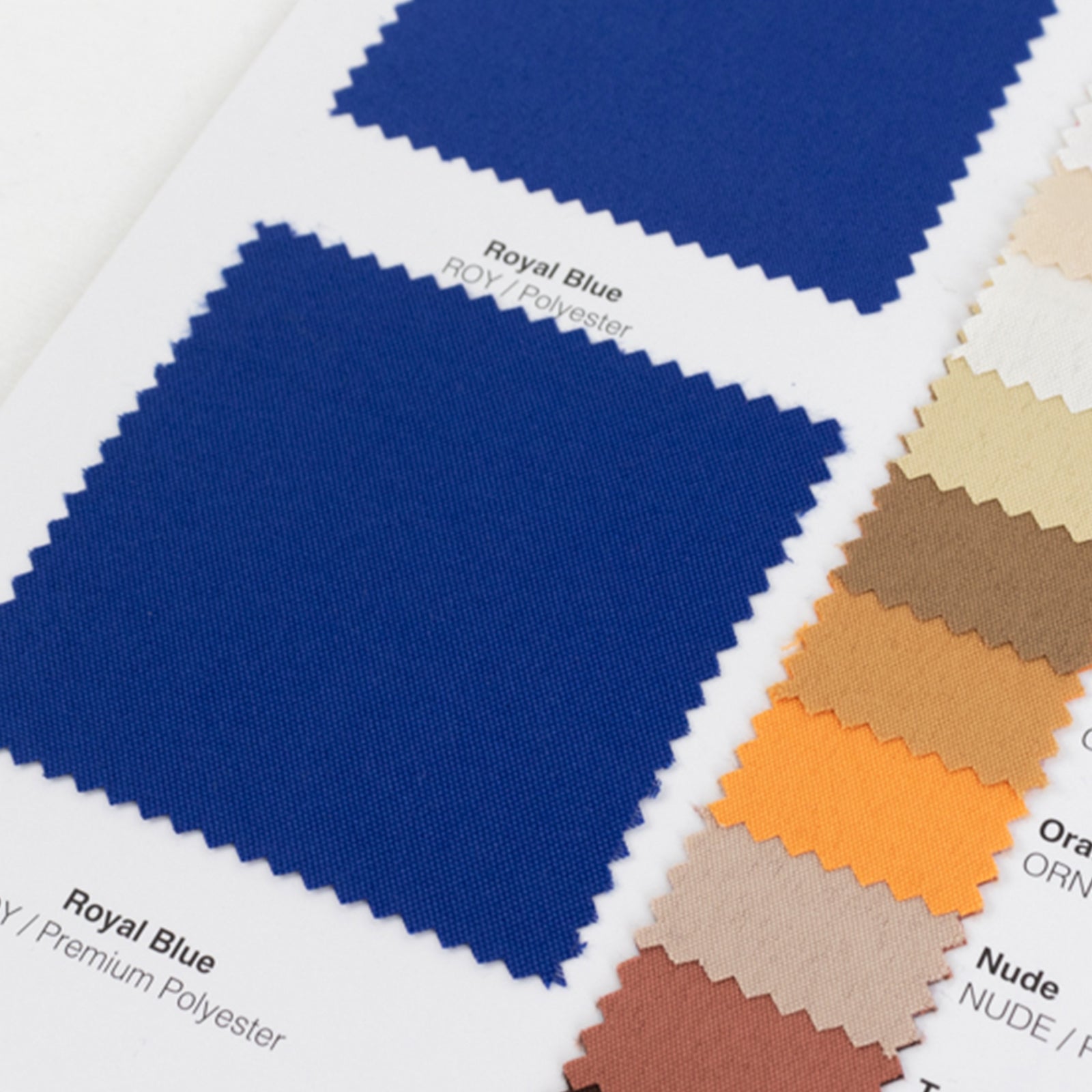 Polyester Fabric Sample Book - 35 Colors, High-Quality Swatches for Upholstery, Sewing and Craft Projects