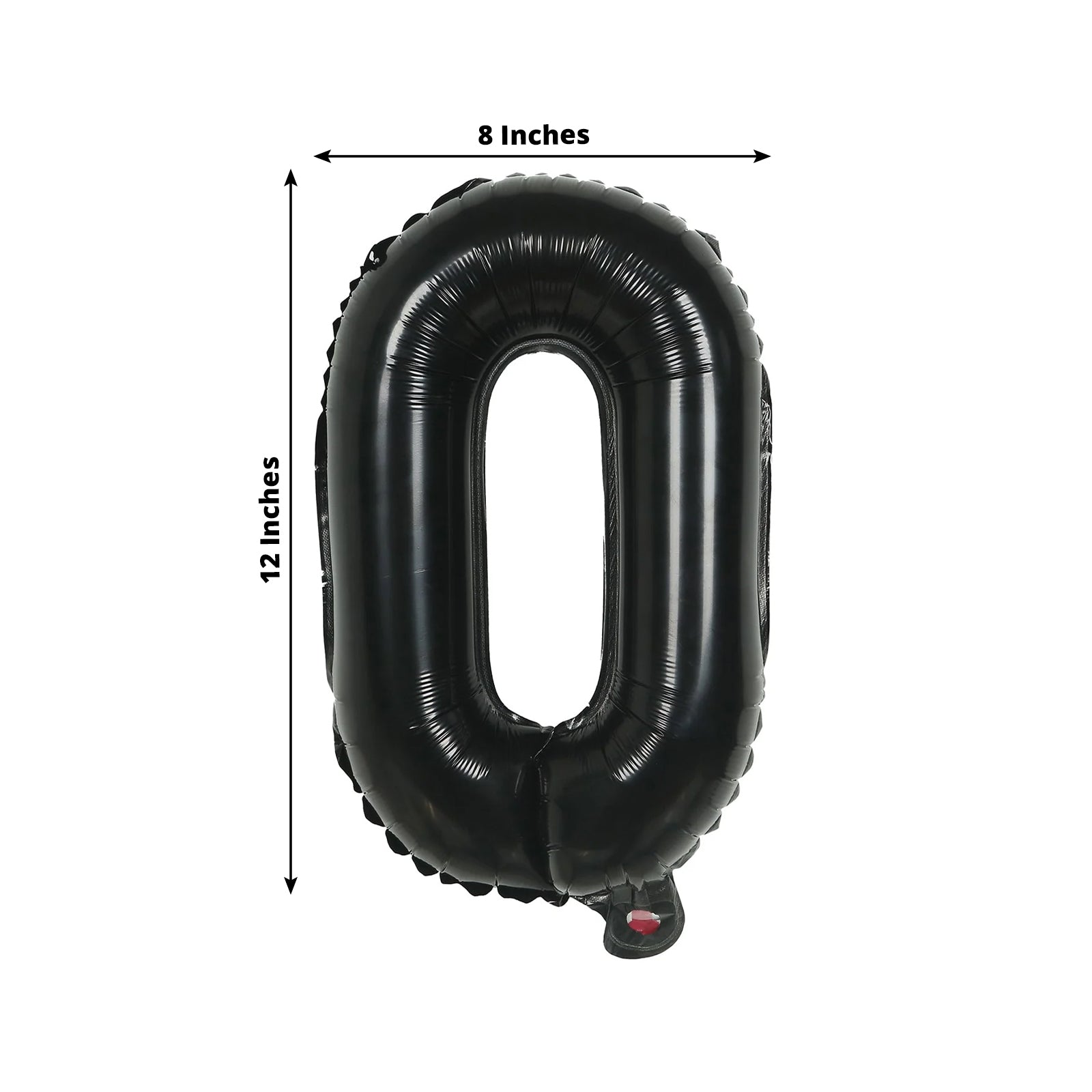 16ft Jumbo Chain Link Balloons in Black, 30pack 8x12 Durable Foil Chain Balloons for 90s Hip Hop Party Decorations, Event Decor