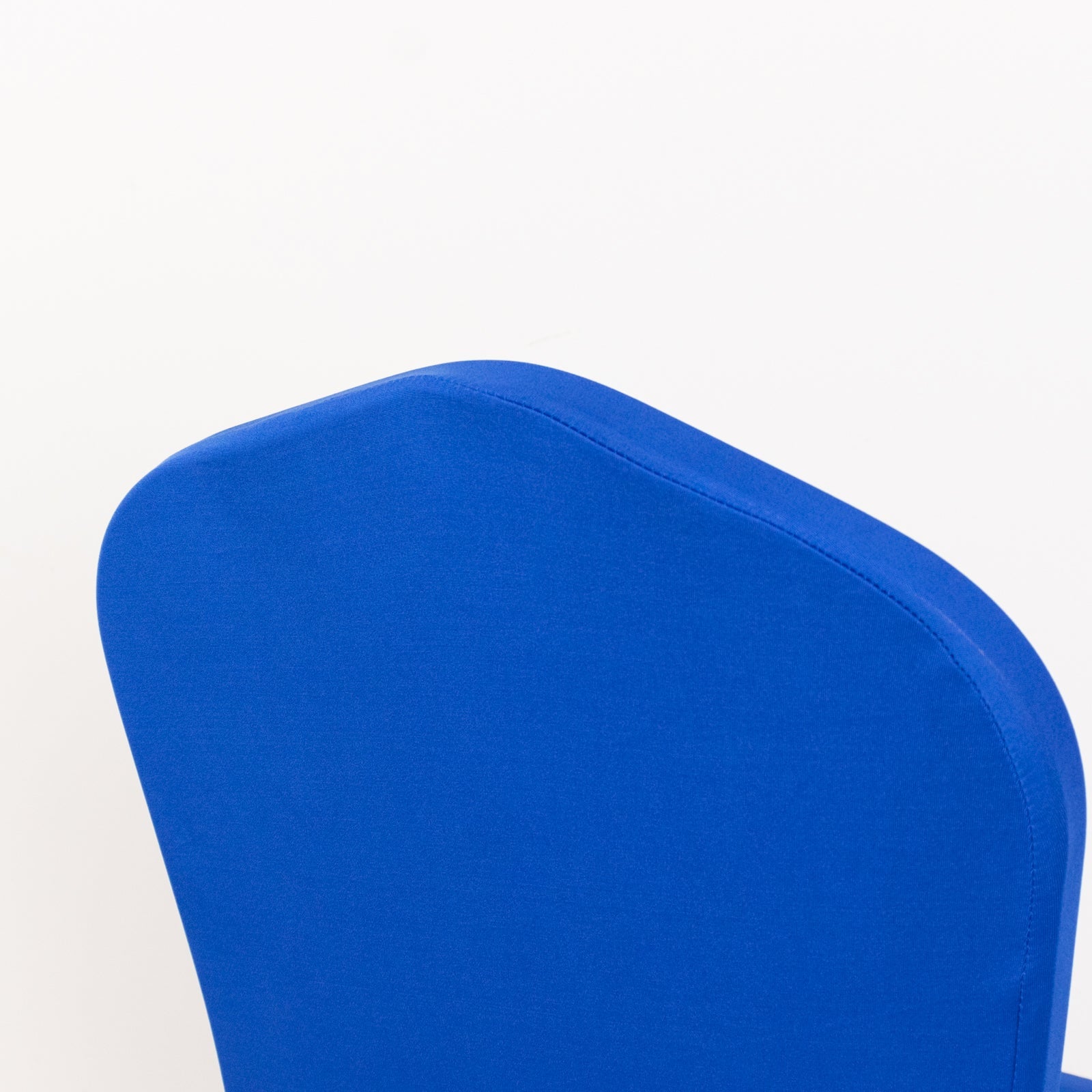 Premium Spandex Chair Cover with Foot Pockets for Banquet Chairs Royal Blue - Stretch 220GSM Fitted Slipcover