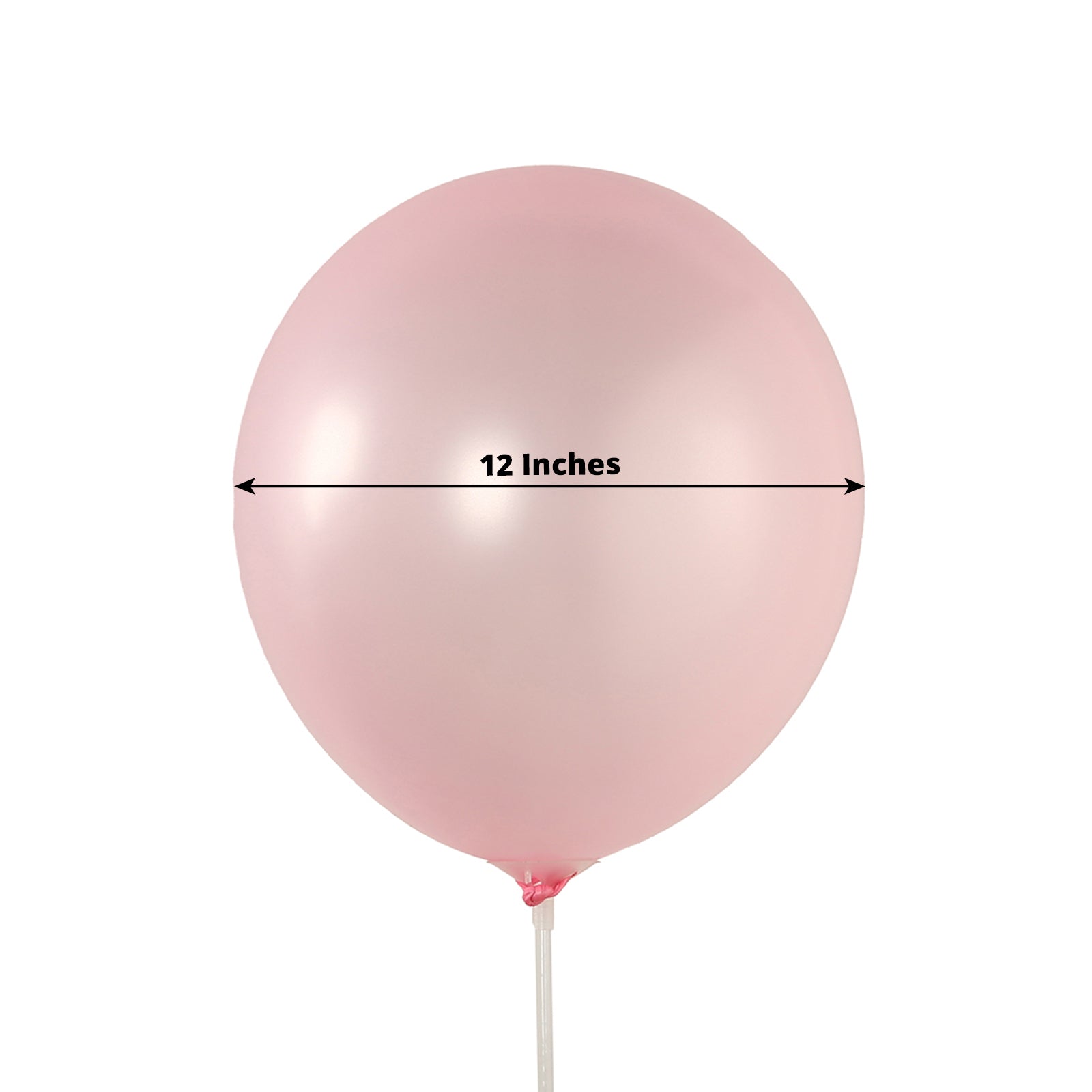 50 Pack Blush Biodegradable Balloons, 12 Thickened Extra Strong Eco-friendly Latex Helium Party Balloons