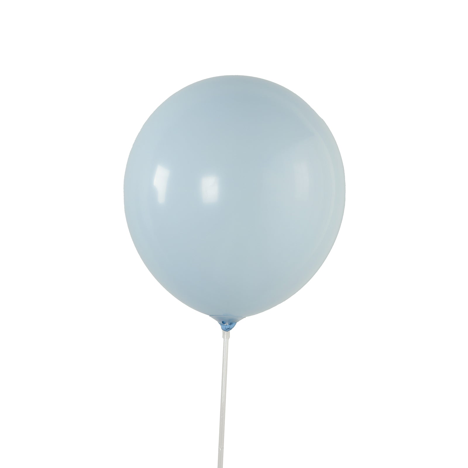 50 Pack Matte Pastel Ice Blue Biodegradable Balloons 12, Round Eco-friendly Thick Latex Party Balloons