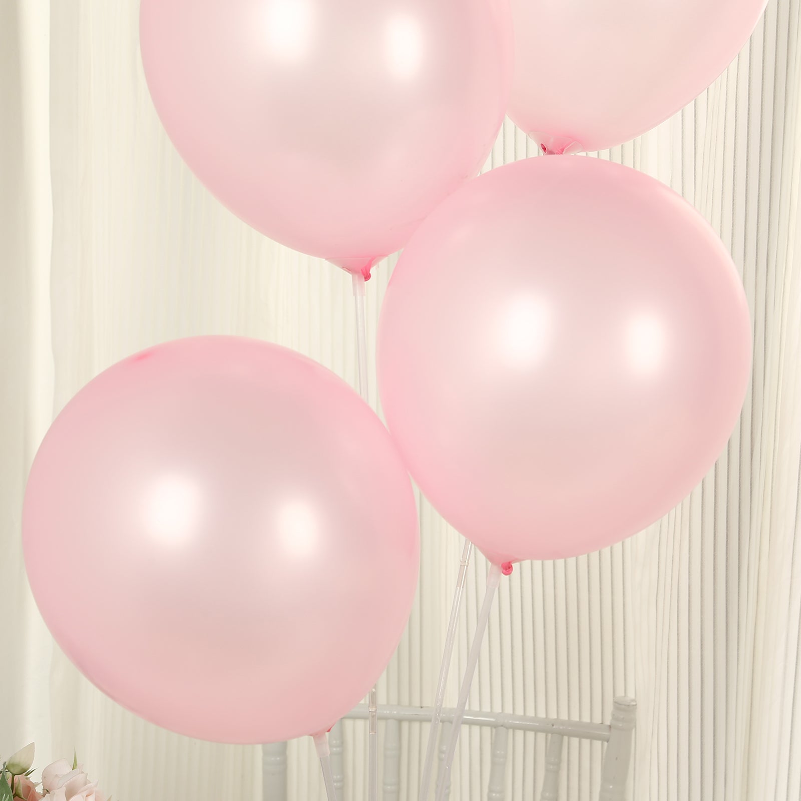 50 Pack Blush Biodegradable Balloons, 12 Thickened Extra Strong Eco-friendly Latex Helium Party Balloons