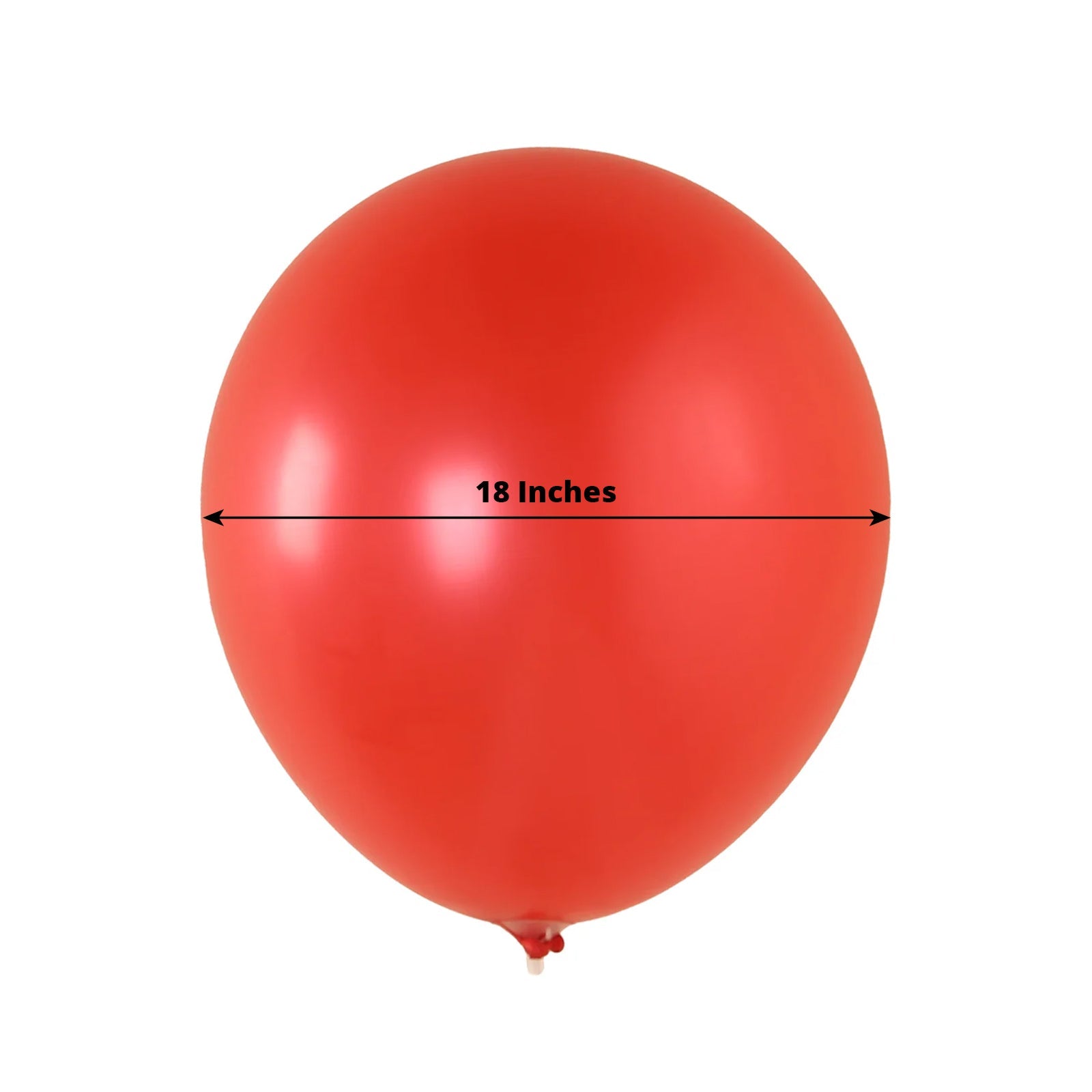 10 Pack Red Biodegradable Balloons, 18 Thickened Extra Strong Eco-friendly Latex Helium Party Balloons