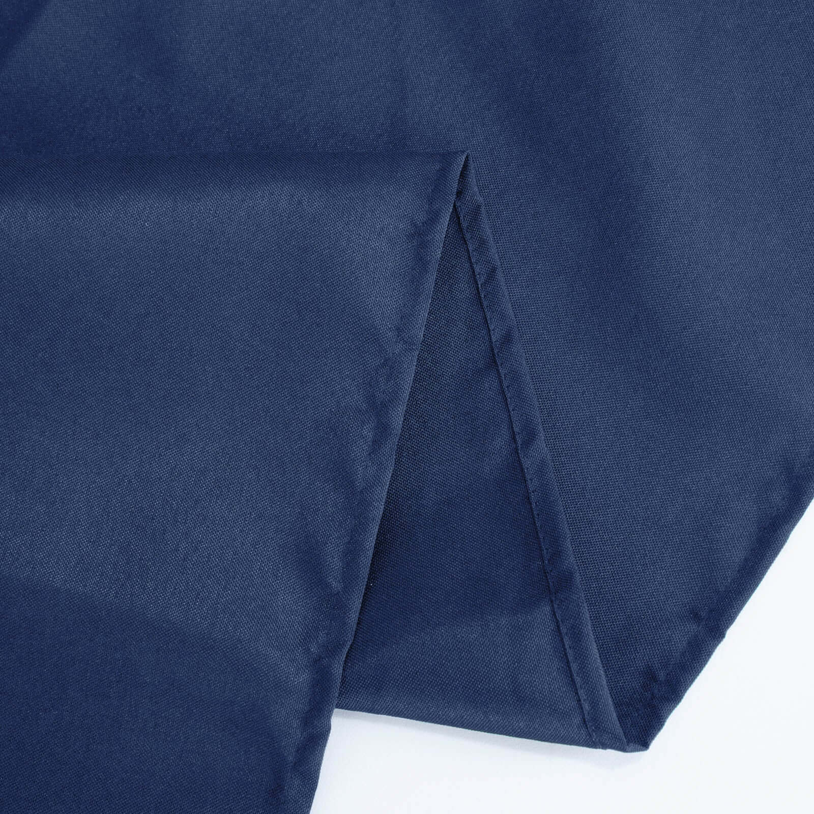 Premium Polyester Square Tablecloth 70x70 Navy Blue 220GSM Wrinkle-Resistant Table Cover