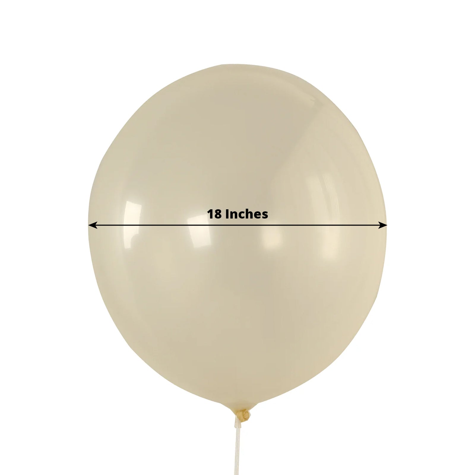 10 Pack Clear Biodegradable Balloons, 18 Thickened Extra Strong Eco-friendly Latex Helium Party Balloons