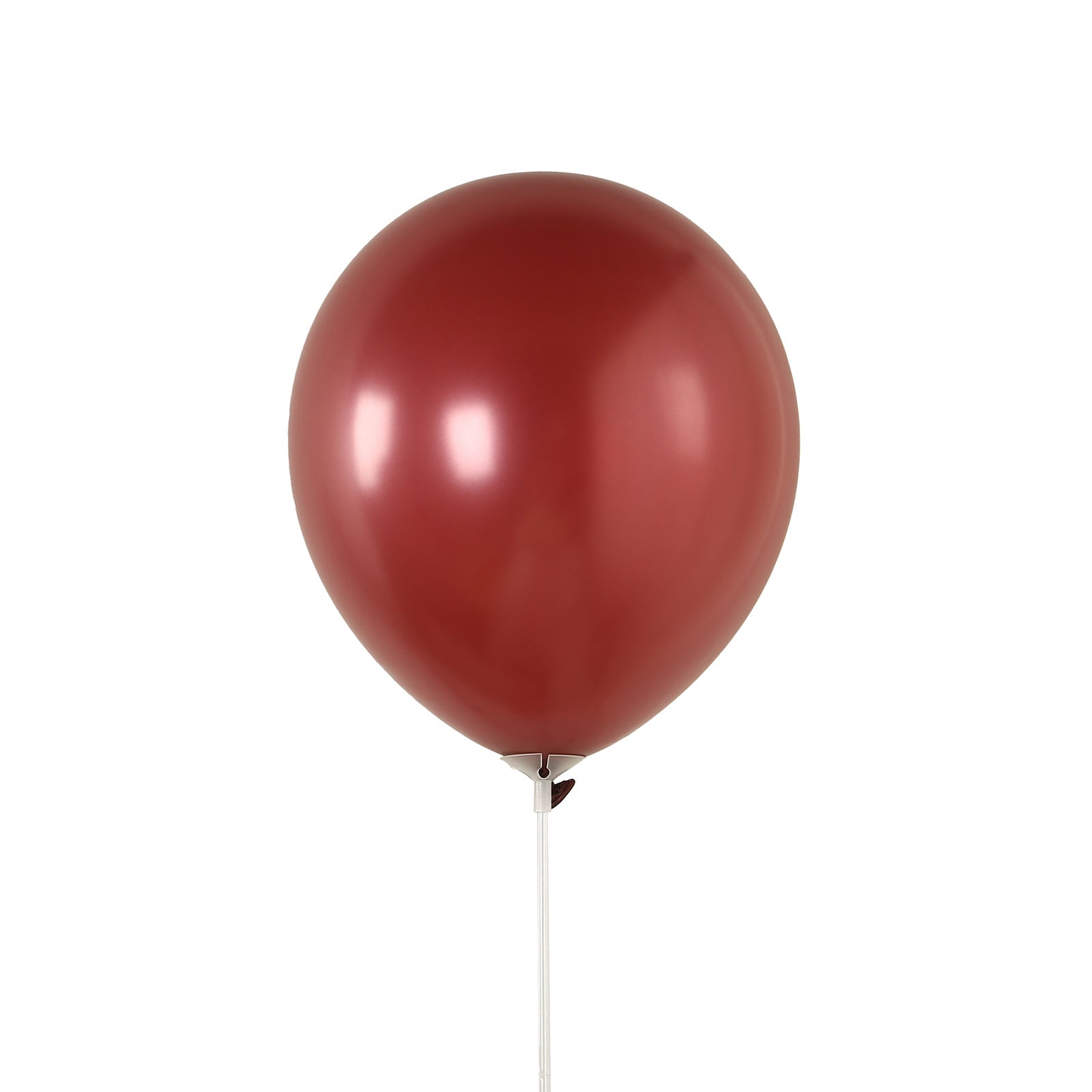 50 Pack Matte Pastel Burgundy Biodegradable Balloons 12, Round Eco-friendly Thick Latex Party Balloons