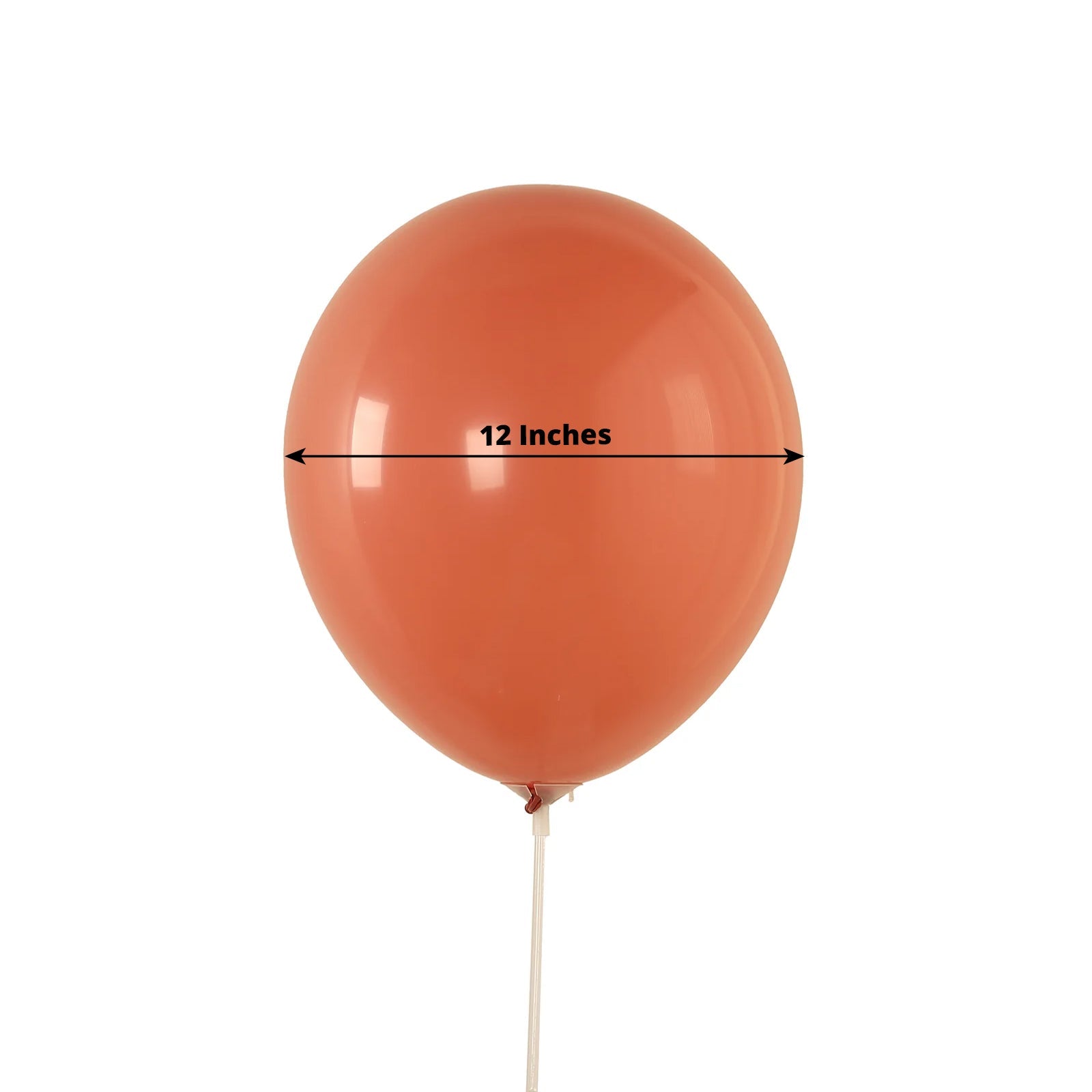 50 Pack Matte Pastel Dusty Rose Biodegradable Balloons 12, Round Eco-friendly Thick Latex Party Balloons