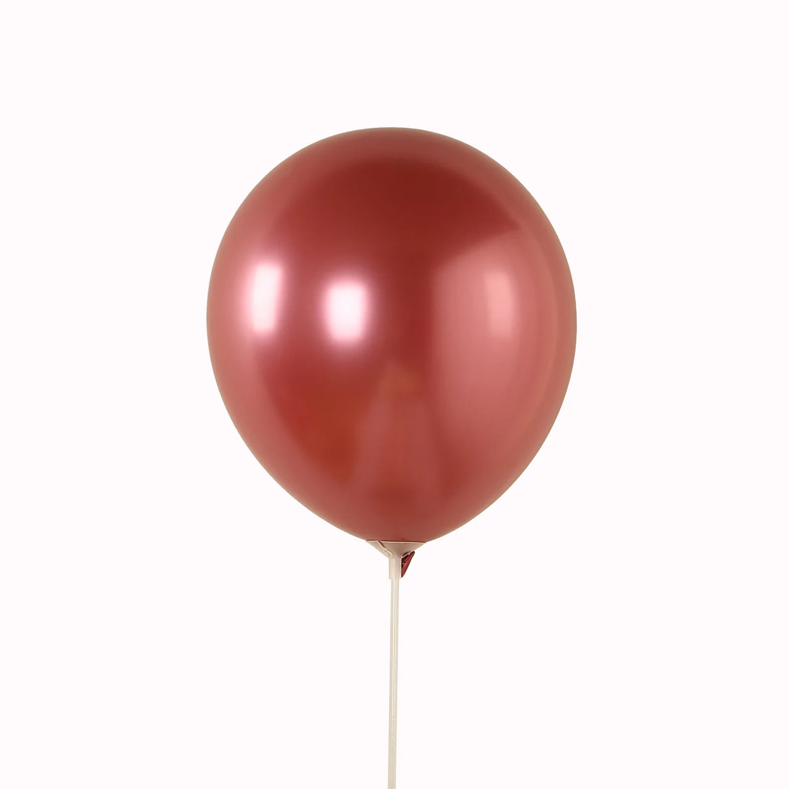 50 Pack Chrome Pink Biodegradable Latex Balloons 12, Thick Eco Friendly Metallic Party Balloons