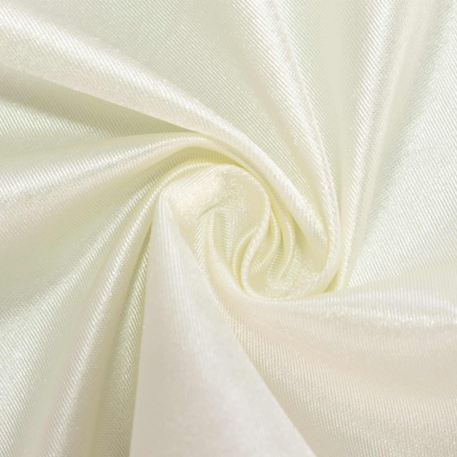 Premium Scuba Rectangular 60x102 Tablecloth Shimmering Pearl - Wrinkle Free & Stain Resistant Table Cover