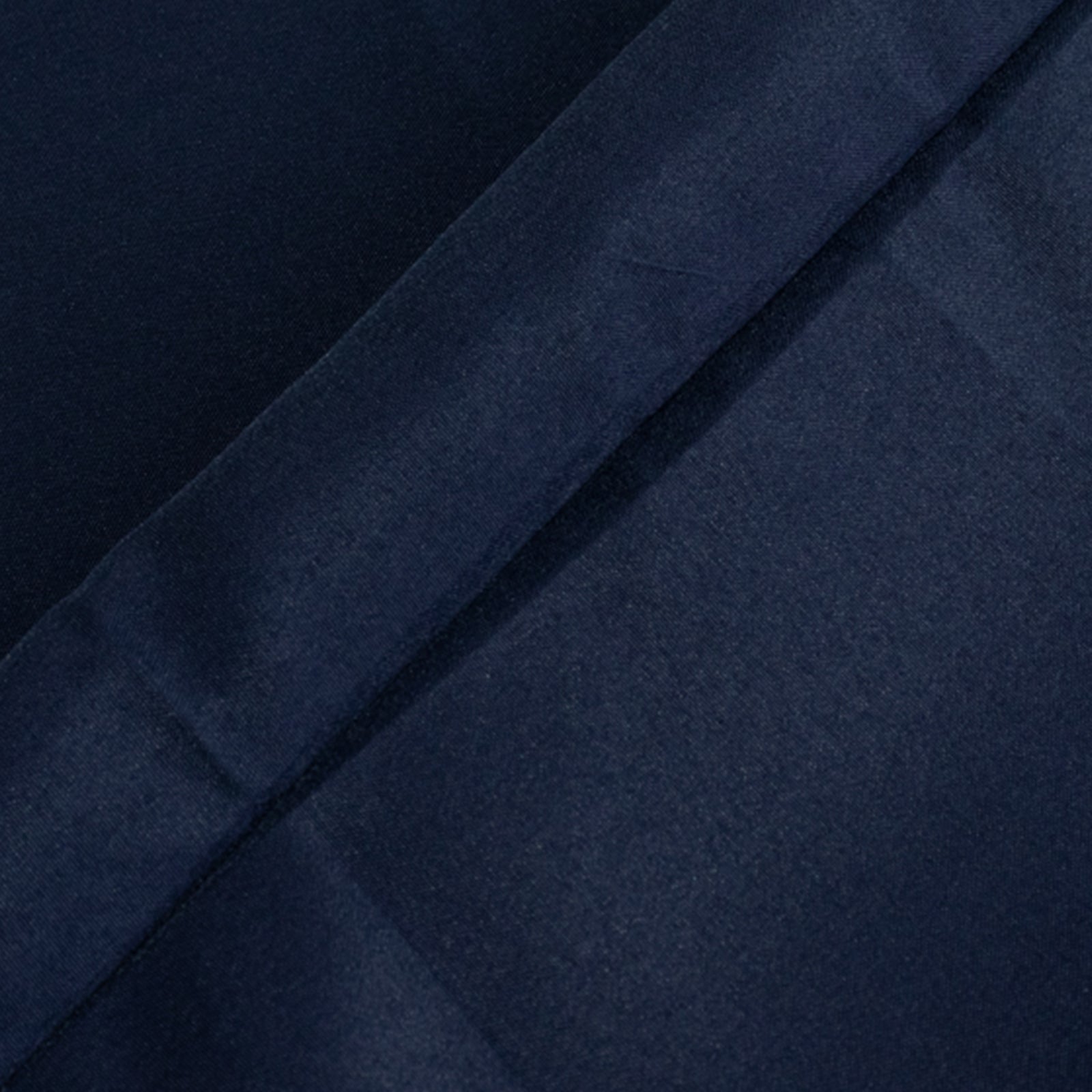 Fitted Polyester 72x30 Rectangle Tablecloth Navy Blue with Open Back Design - Easy to Maintain and Wrinkle-Resistant Table Cover