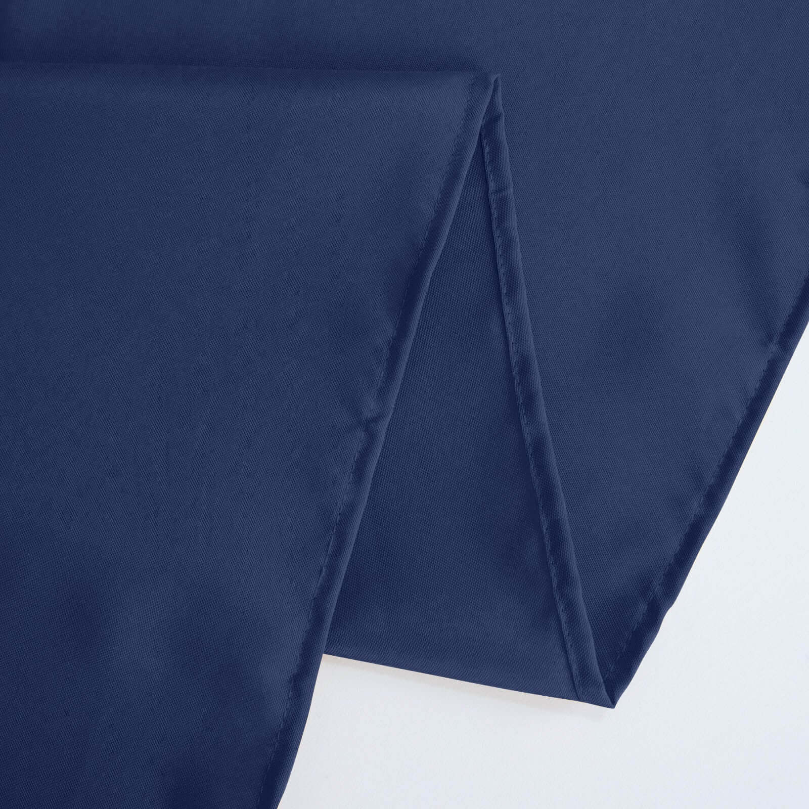 Premium Polyester 70x70 Table Overlay Square Tablecloth Navy Blue 220GSM Wrinkle-Resistant Table Cover