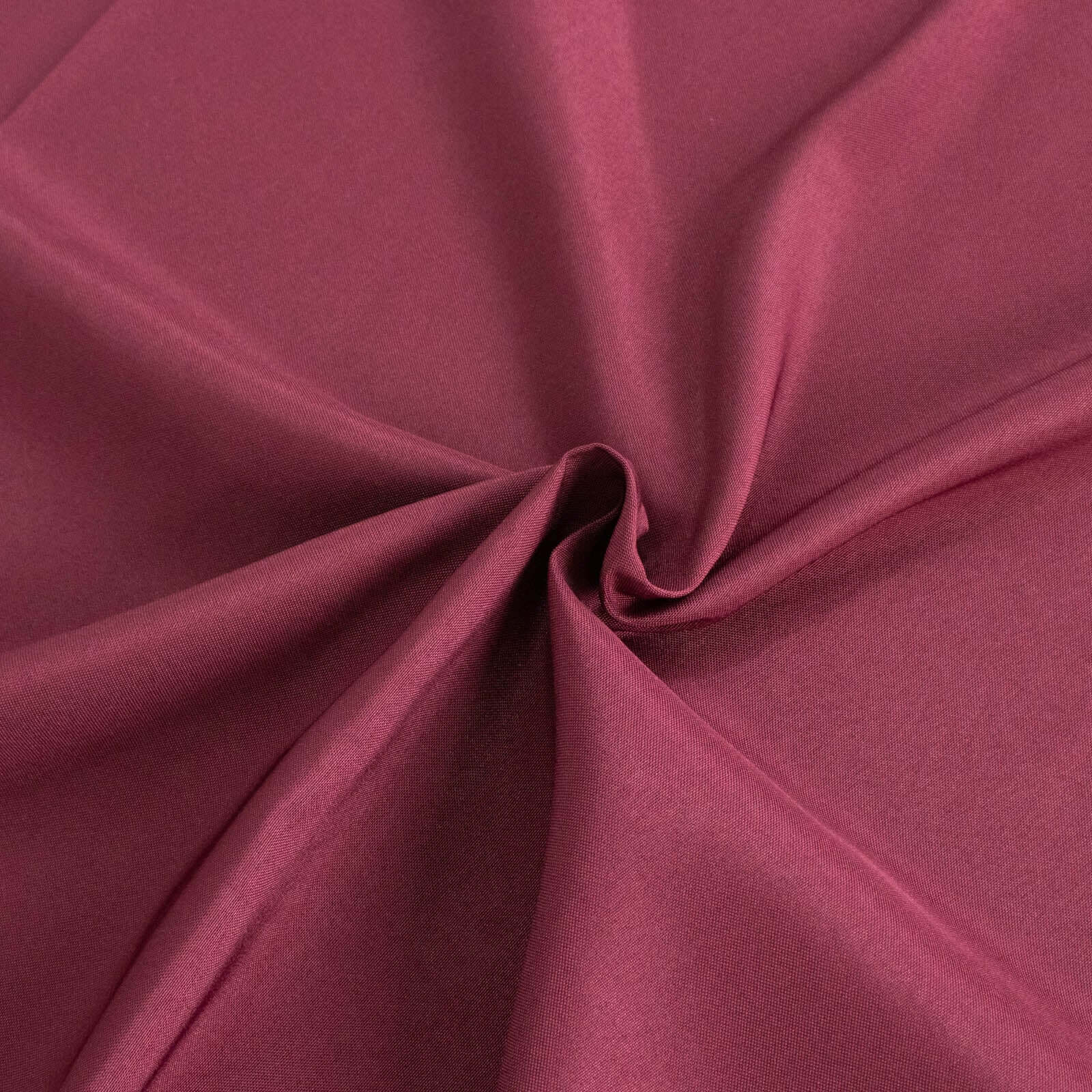 Premium Polyester 60x102 Rectangle Tablecloth Burgundy - Durable 220GSM Wrinkle-Resistant Table Cover