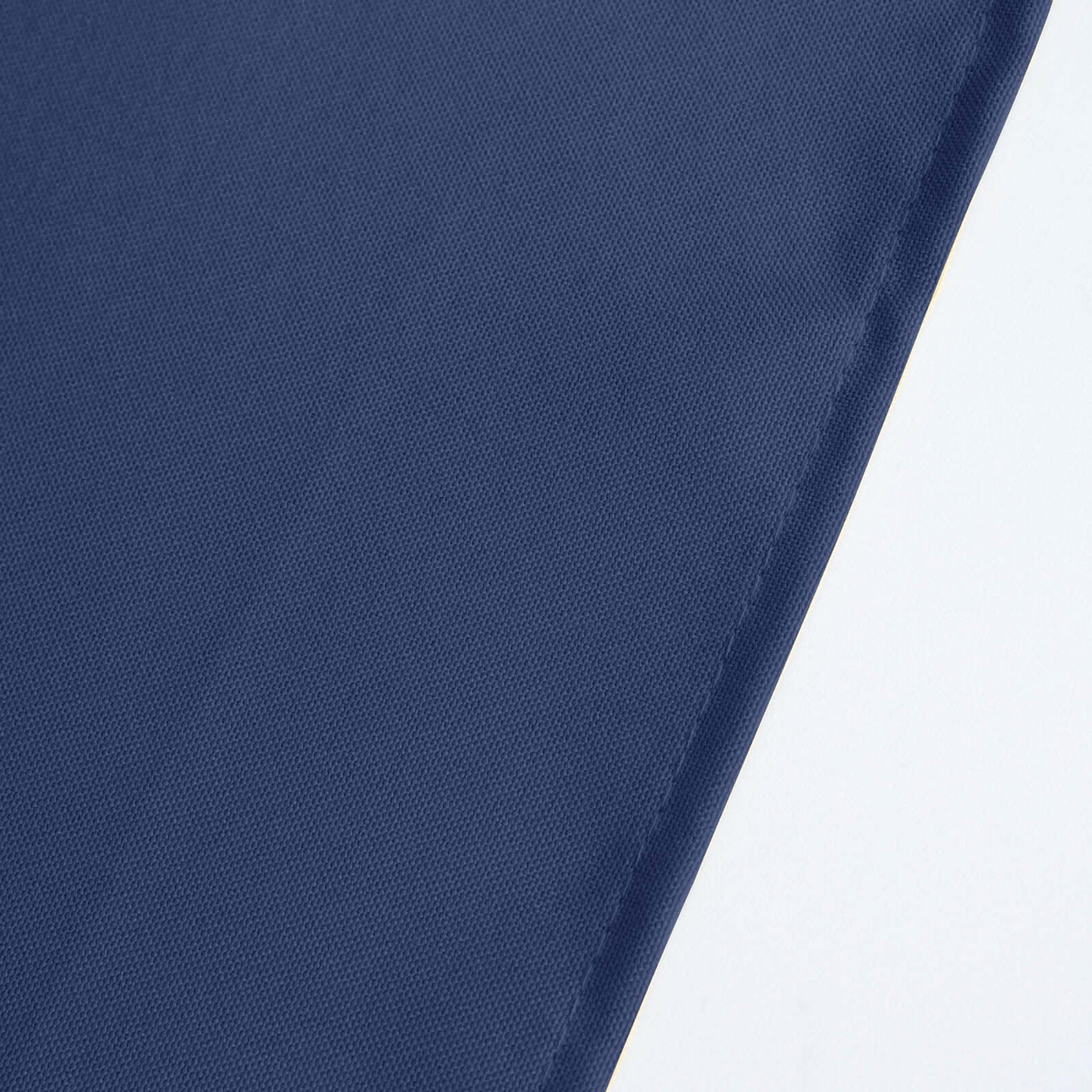 Premium Polyester 70x70 Table Overlay Square Tablecloth Navy Blue 220GSM Wrinkle-Resistant Table Cover