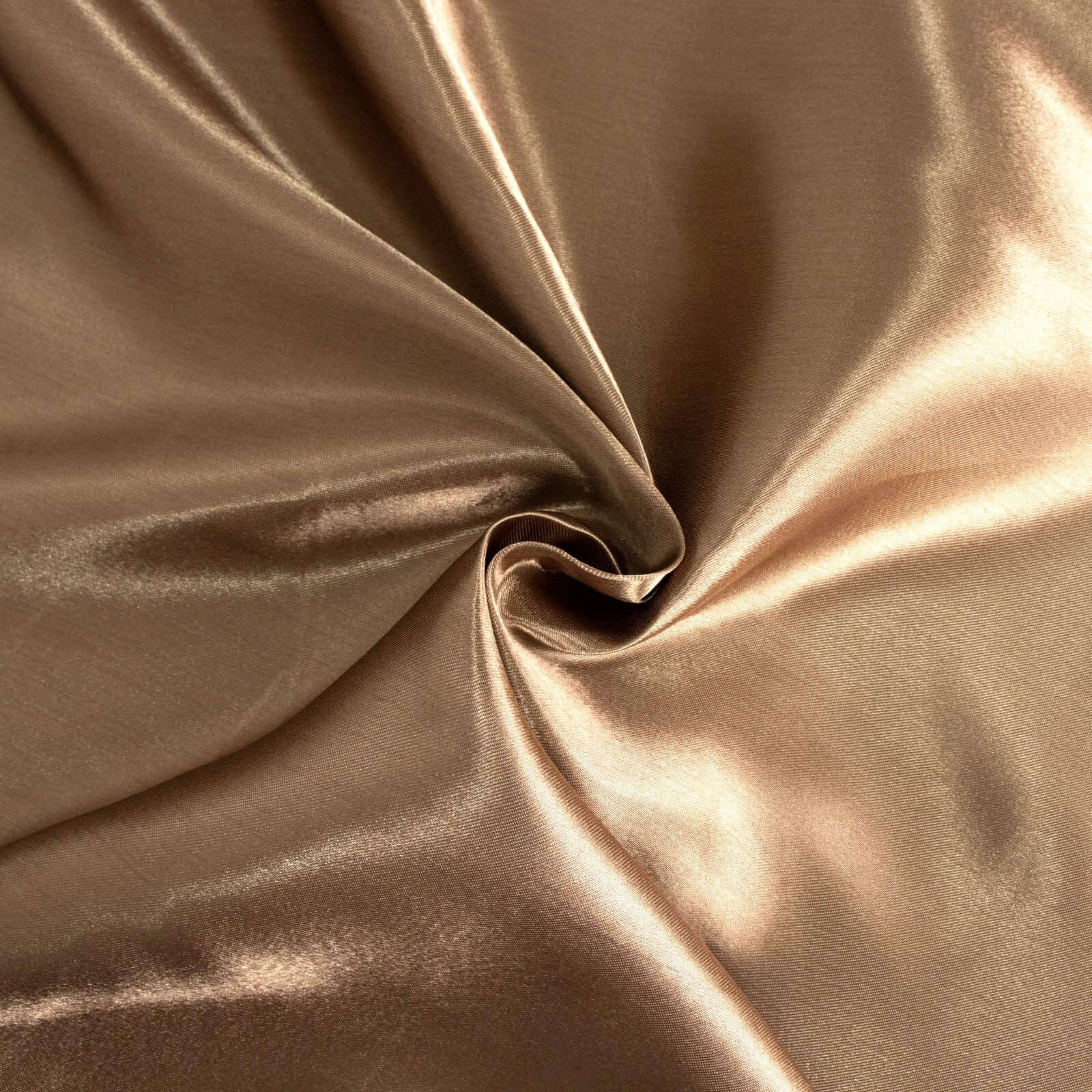 Satin Rectangular 60x102 Tablecloth Taupe - Smooth and Lustrous Table Cover