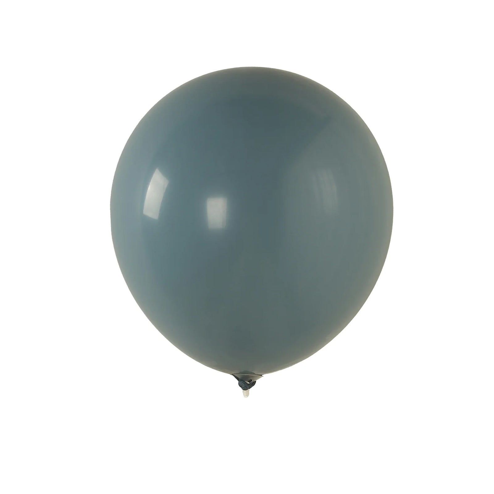 10 Pack Matte Pastel Dusty Blue Biodegradable Balloons 18, Round Eco-friendly Thick Latex Party Balloons