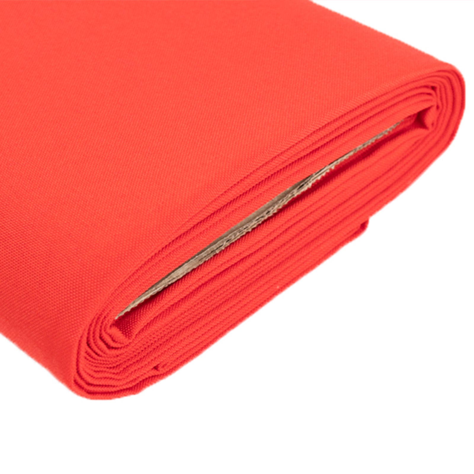 54x10 Yards Premium Polyester Red Fabric Bolt, DIY Craft Fabric Roll for Upholstery, Curtains, and Event Decor