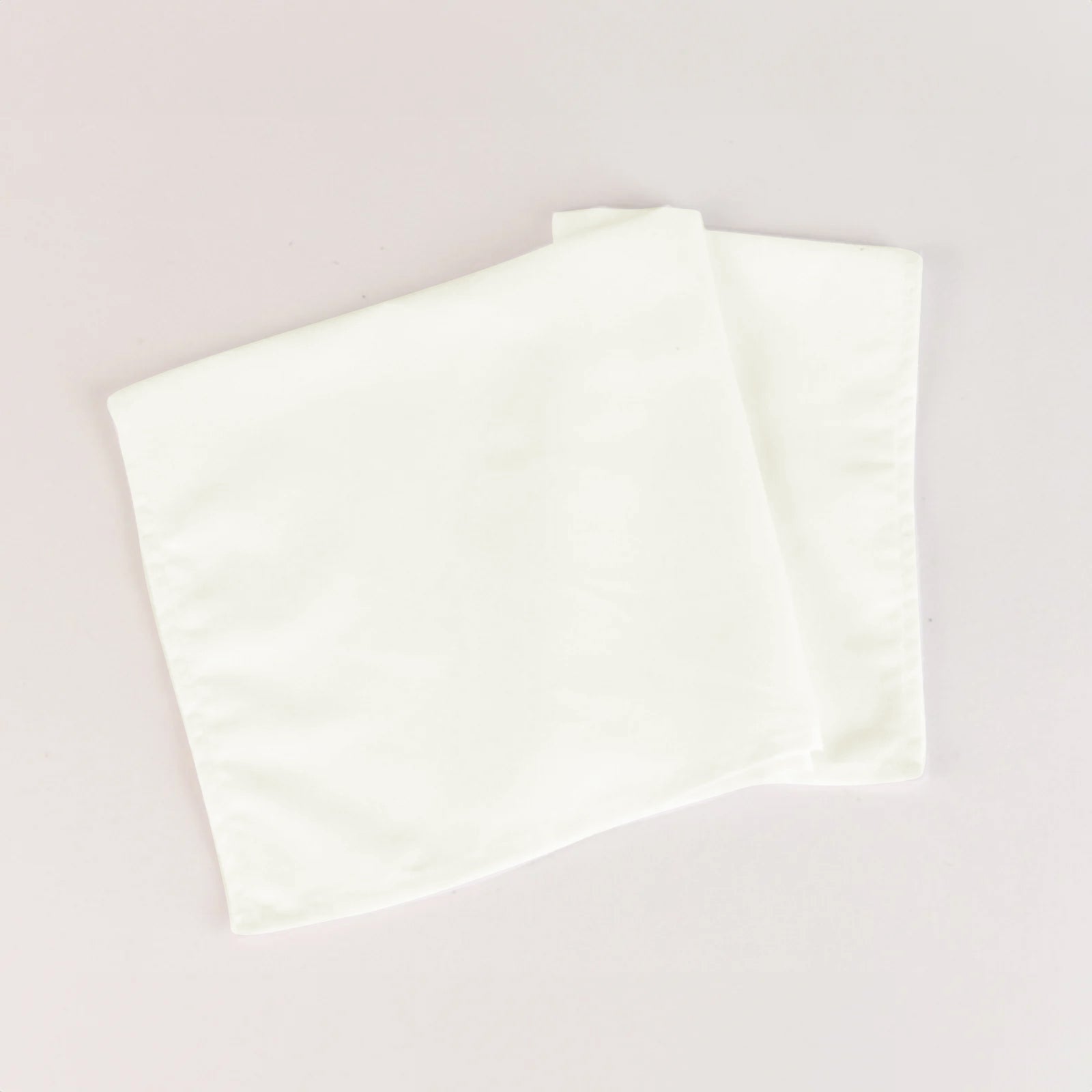 5 Pack Cotton Blend 20x20 Napkins Ivory - Wrinkle-Resistant & Washable Dinner Napkins