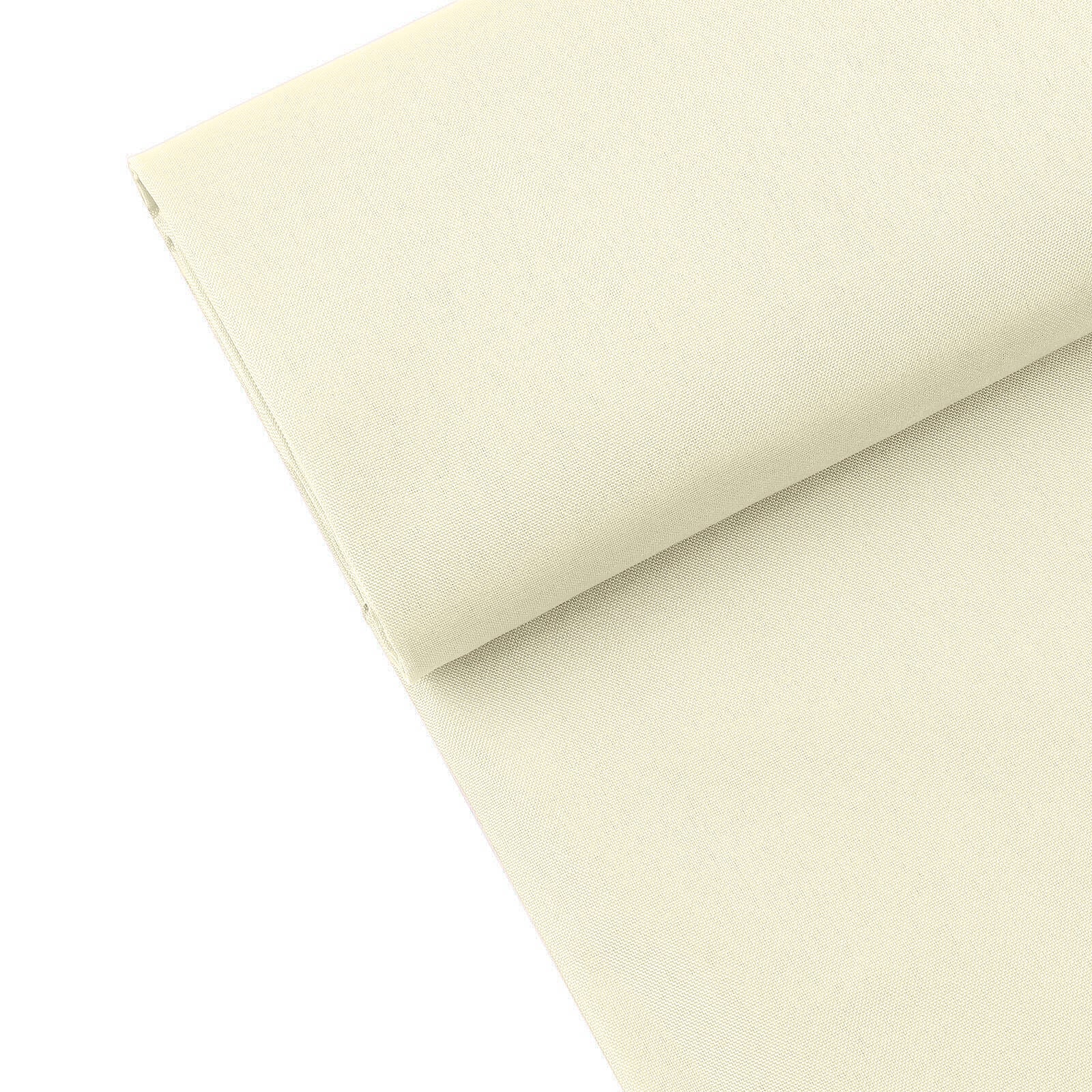 54x10 Yards Fire Retardant Polyester Ivory Fabric Bolt, DIY Craft Fabric Roll for Upholstery, Curtains, and Event Decor