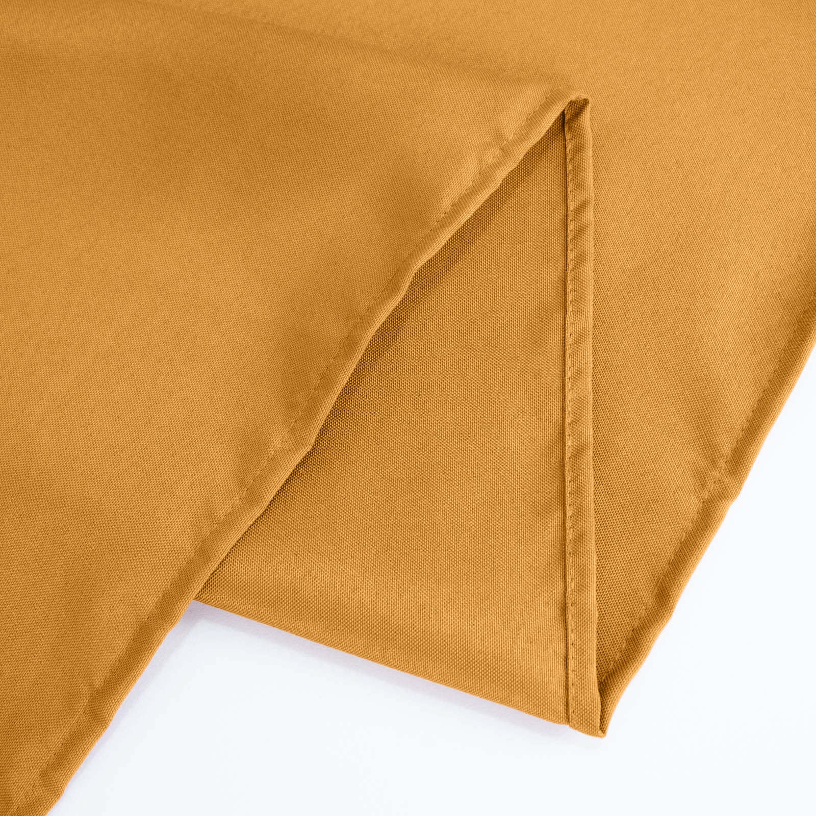 Premium Polyester 60x102 Rectangle Tablecloth Gold - Durable 220GSM Wrinkle-Resistant Table Cover