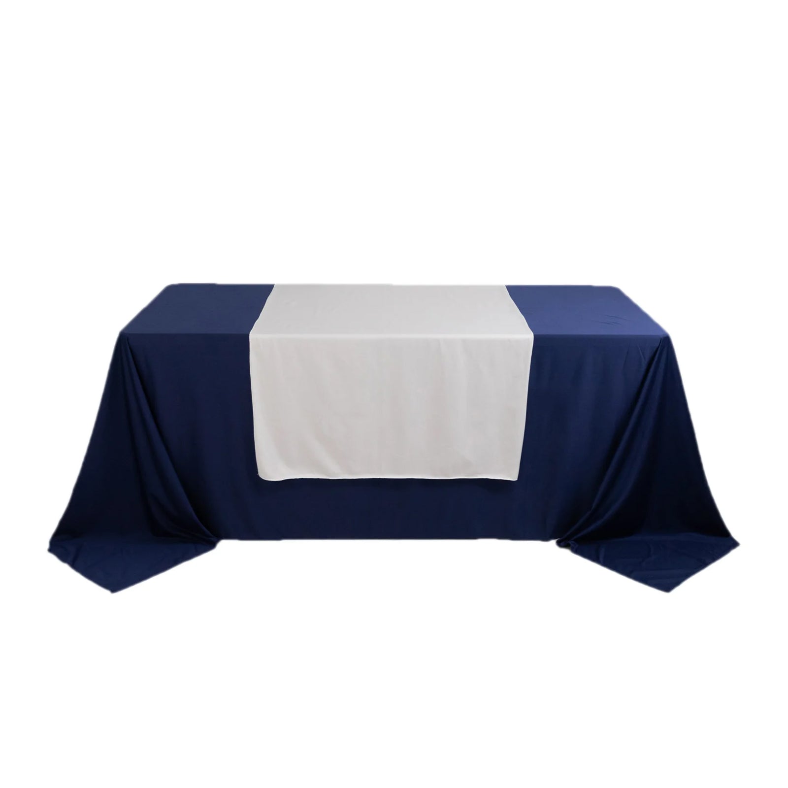 Wide Premium Polyester 36x72 Table Runner White - Sublimation Printable Banner for Customized Event Branding