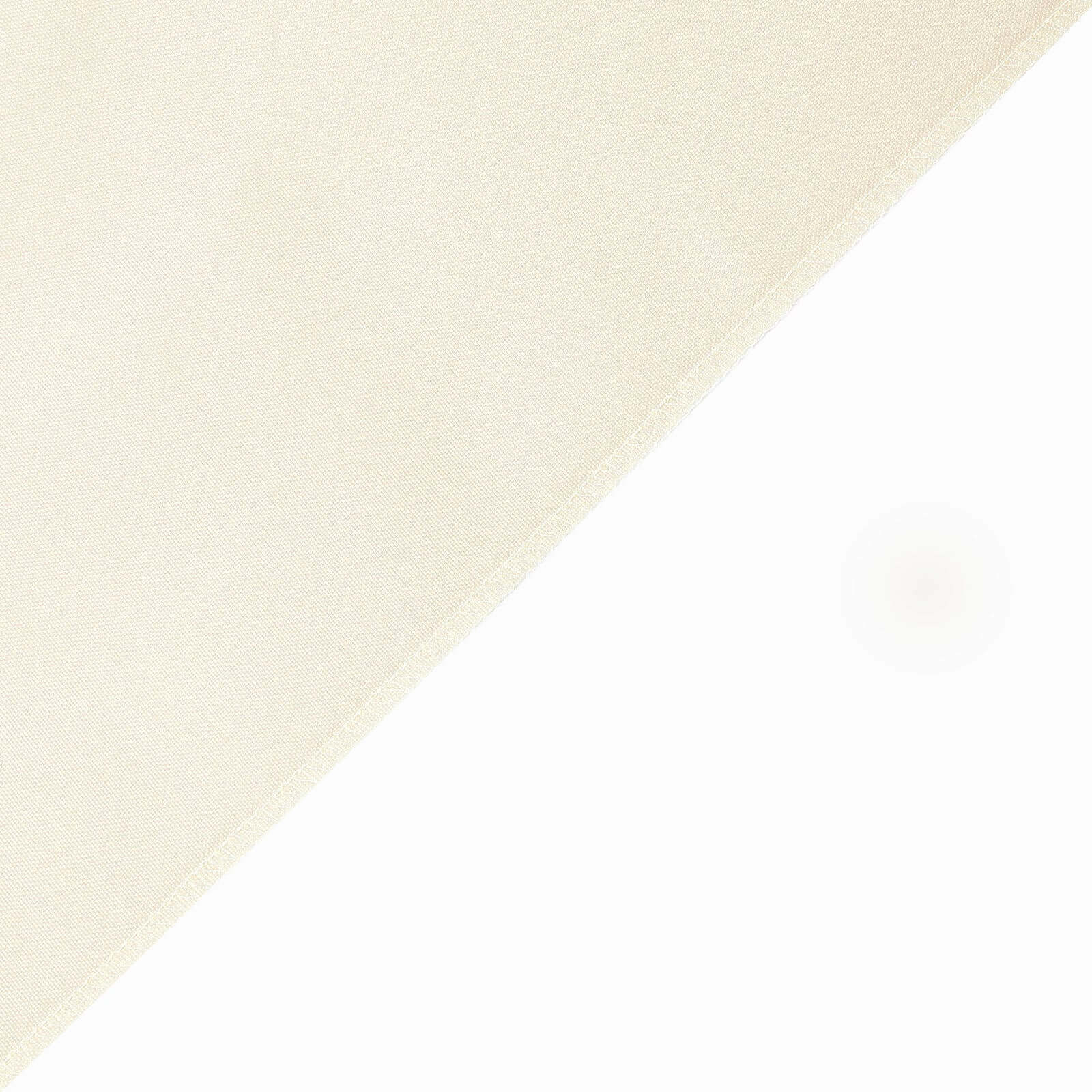 Fitted Polyester 96x30 Rectangle Tablecloth Beige - Durable and Easy to Maintain Table Cover