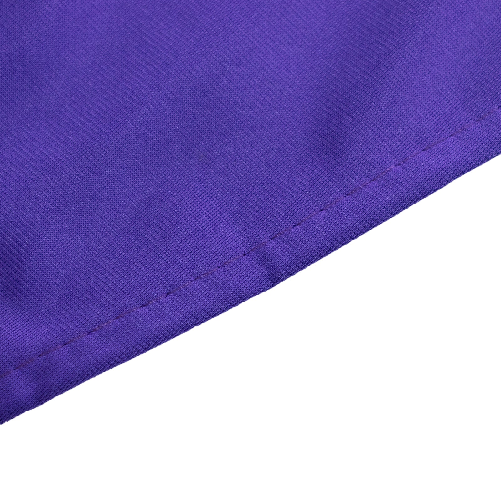 Premium Scuba Round 90 Tablecloth Purple - Wrinkle Free & Stain Resistant Table Cover