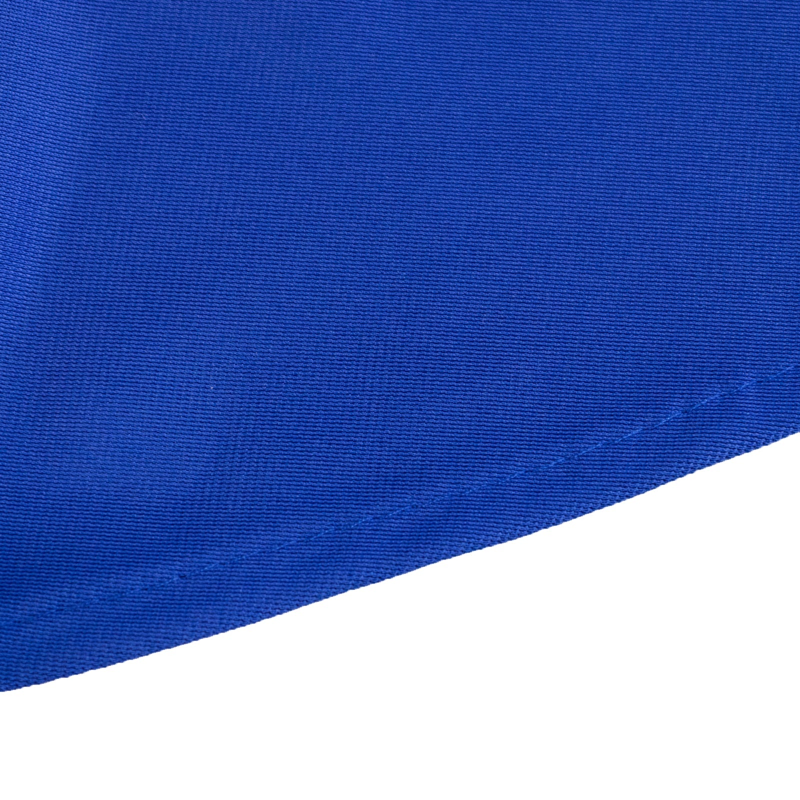 Premium Scuba Round 90 Tablecloth Royal Blue - Wrinkle Free & Stain Resistant Table Cover