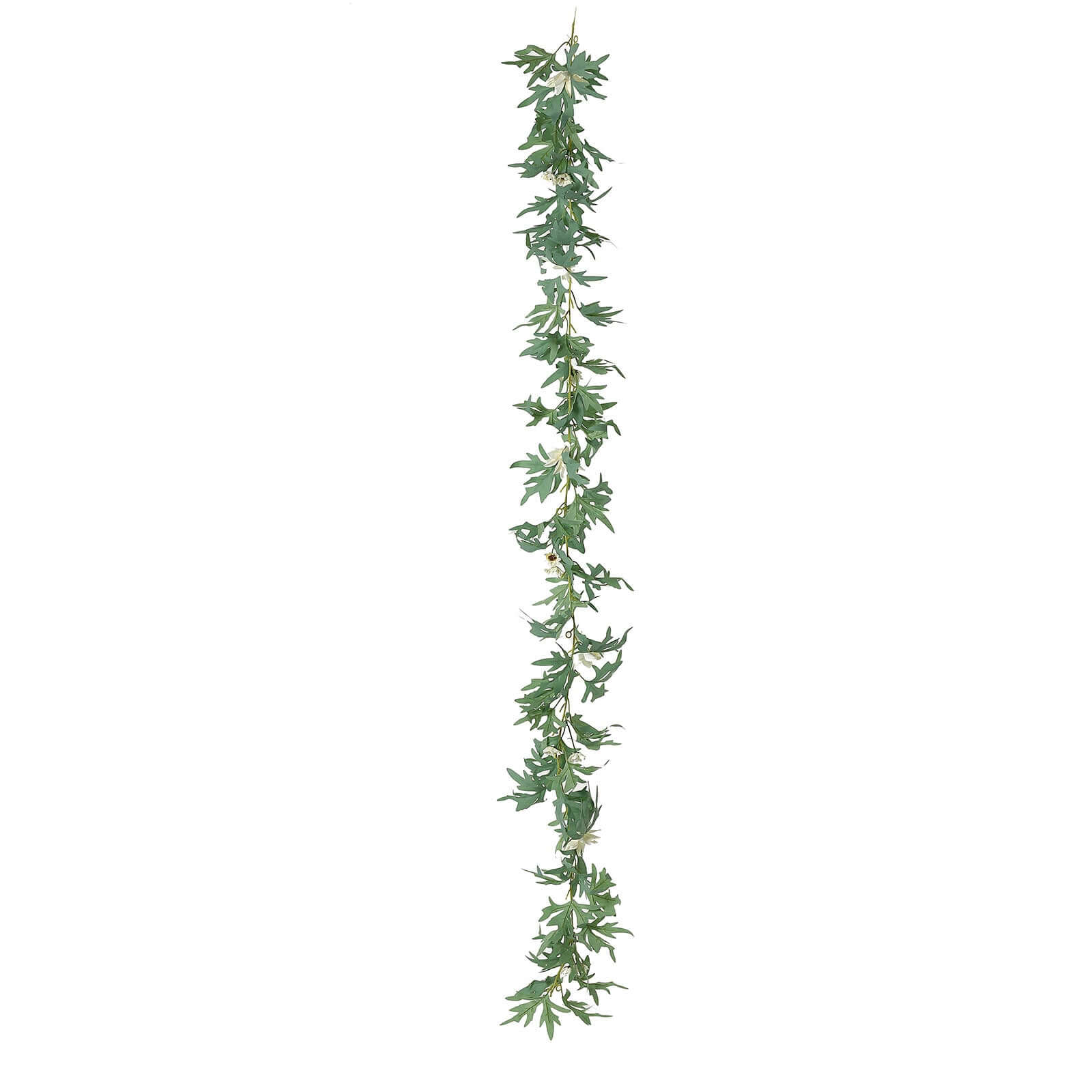 5.5ft Cream Artificial Daisy, Magnolia Leaf Flower Garland Faux Vine