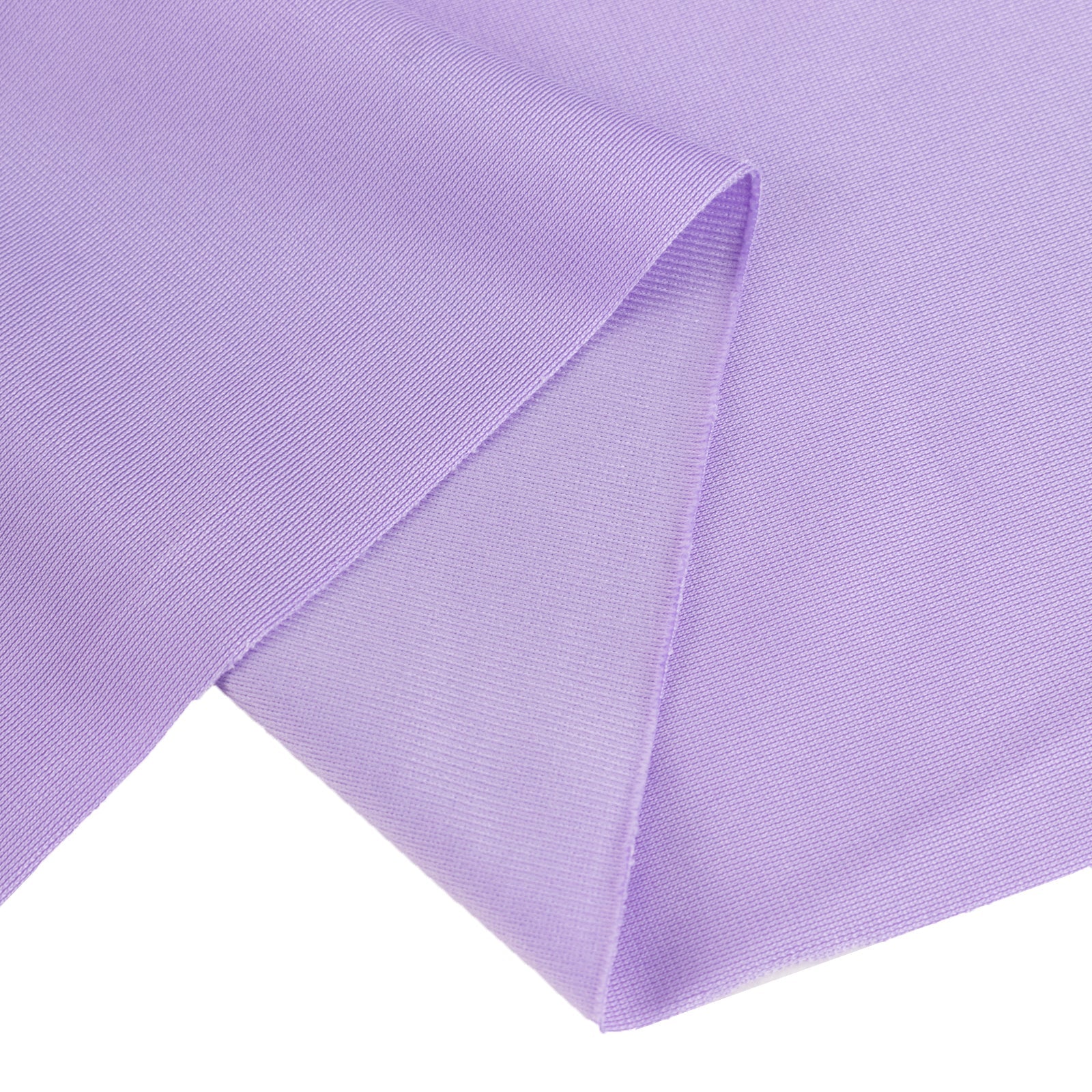 Premium Lavender Lilac Scuba Polyester Fabric Roll, Wrinkle Free DIY Craft Fabric Bolt- 60x10 Yards