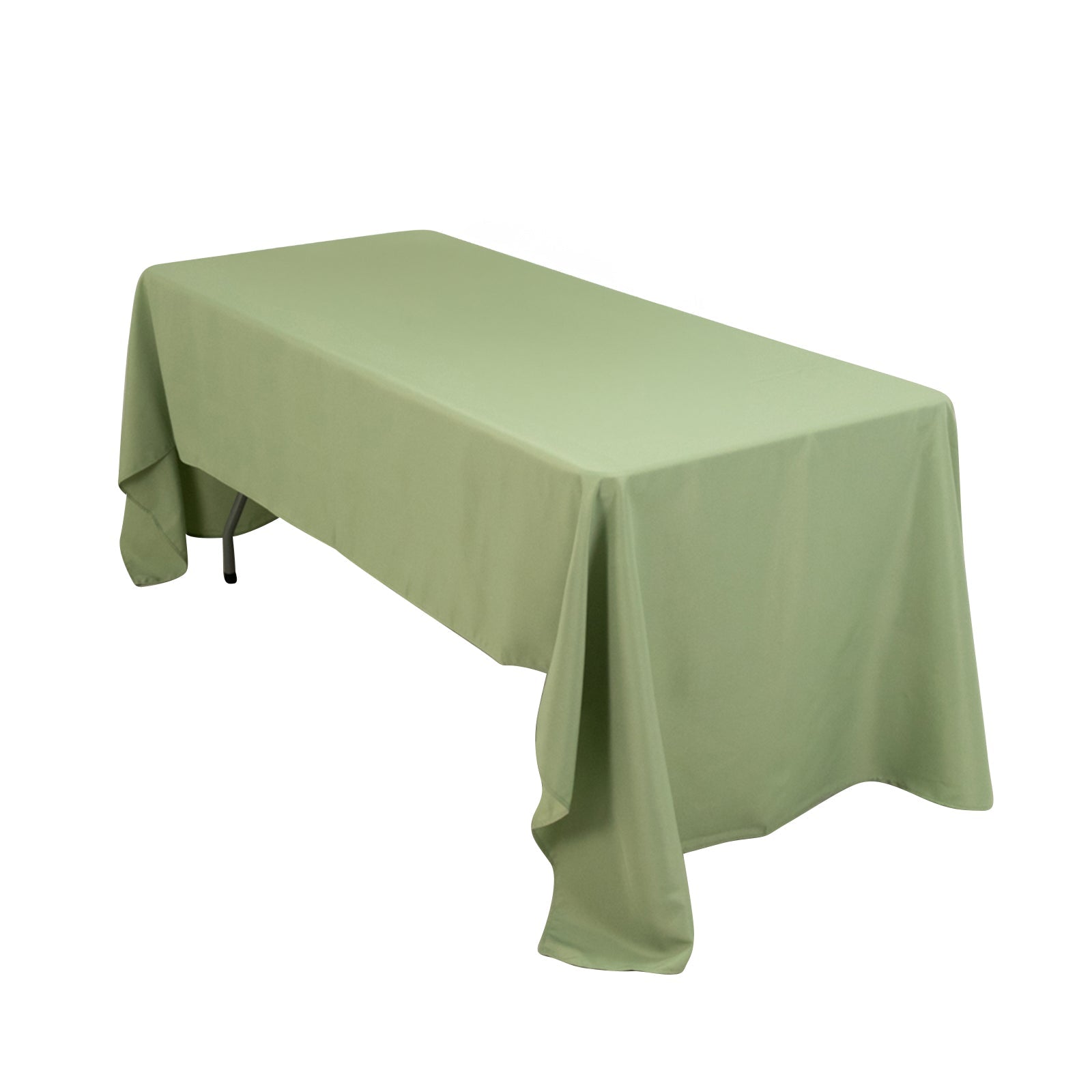 Premium Polyester 60x126 Rectangle Tablecloth Sage Green - Stain-Resistant 220GSM Finish Table Cover