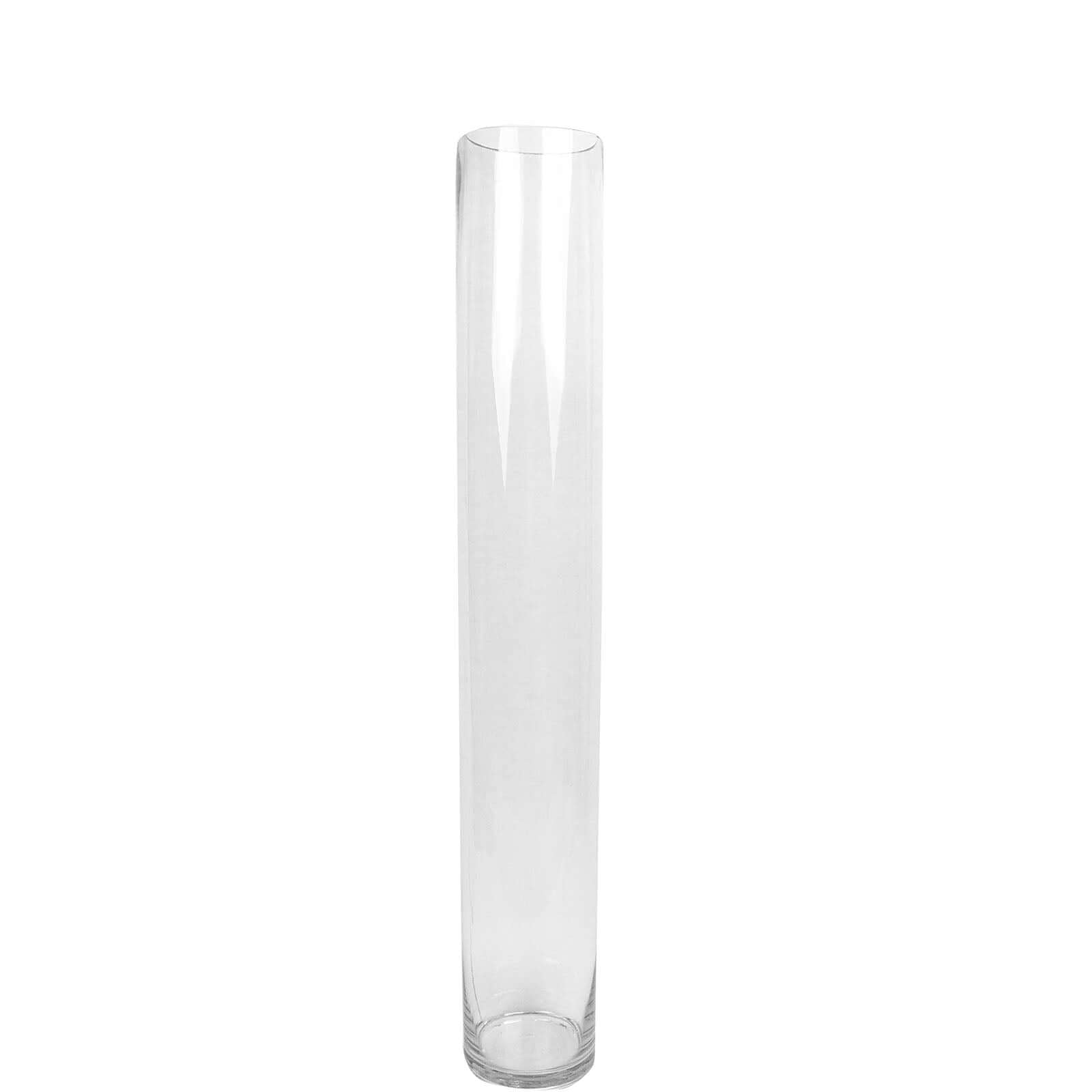 2-Pack Glass Flower Vases Cylinder Design Heavy Duty Clear - Stylish Centerpieces for Weddings 40