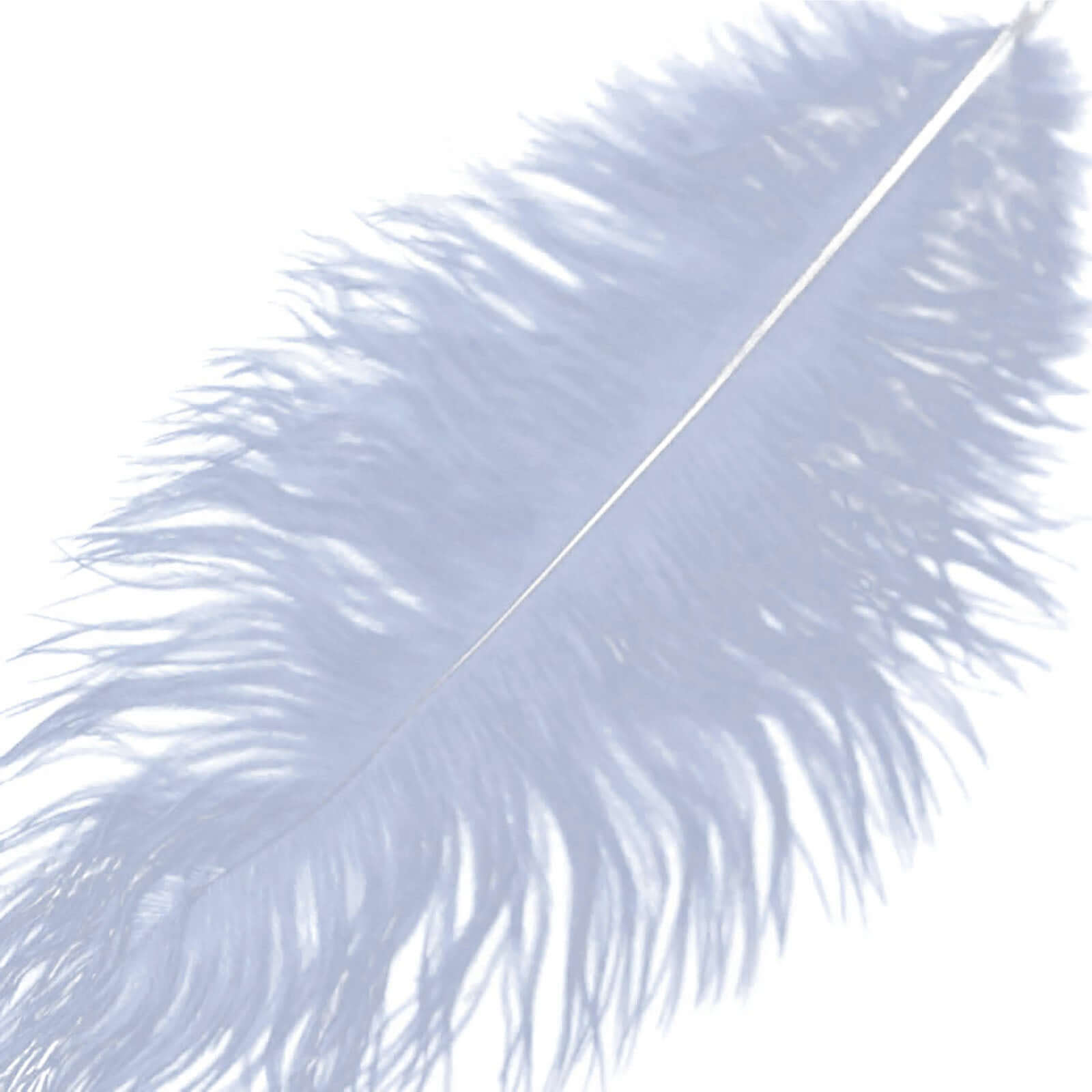 12 Pack 13-15 Dusty Blue Natural Plume Real Ostrich Feathers, DIY Centerpiece Fillers