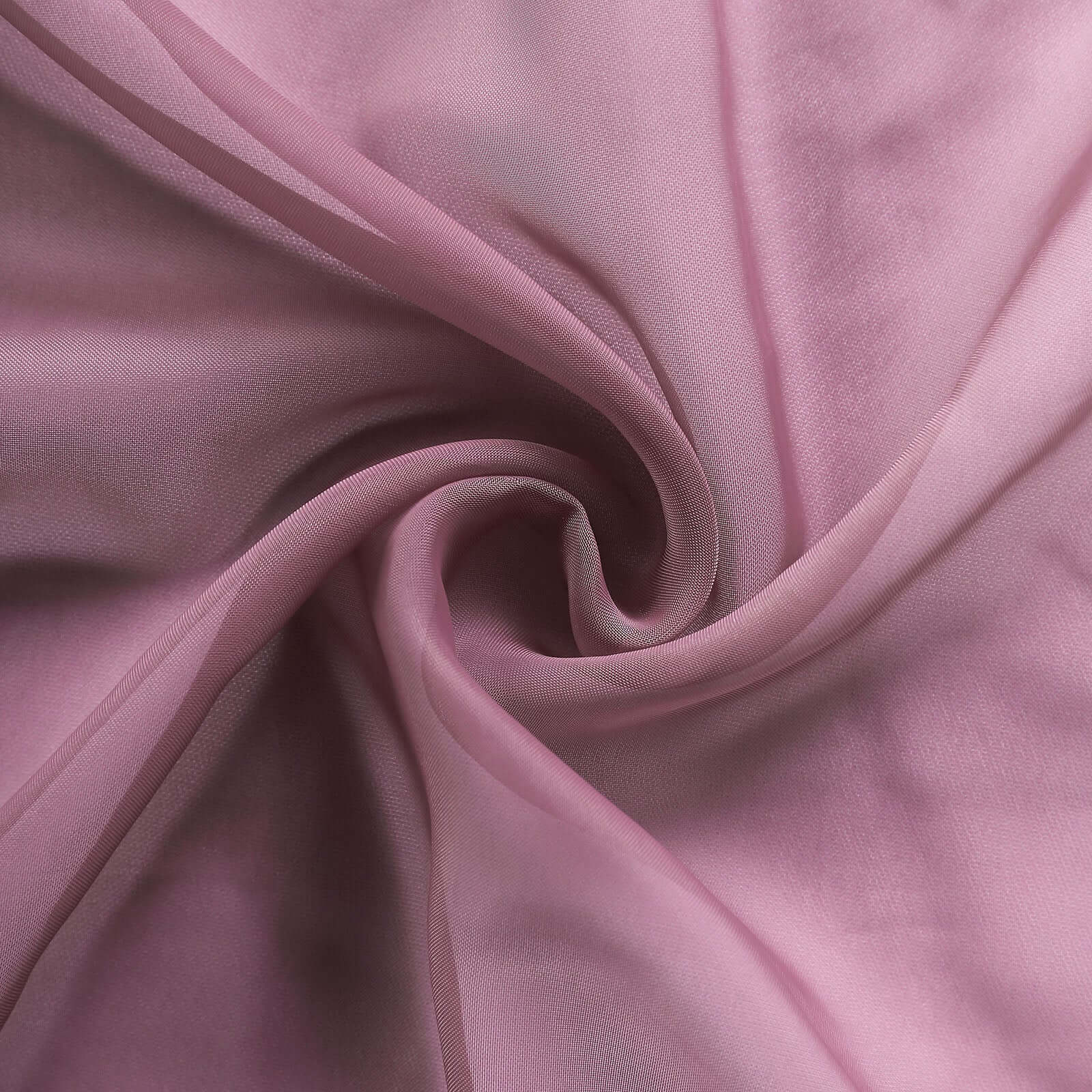 Premium Chiffon 6ft Table Runner Mauve/Cinnamon Rose - Flowy & Lightweight Table Decor
