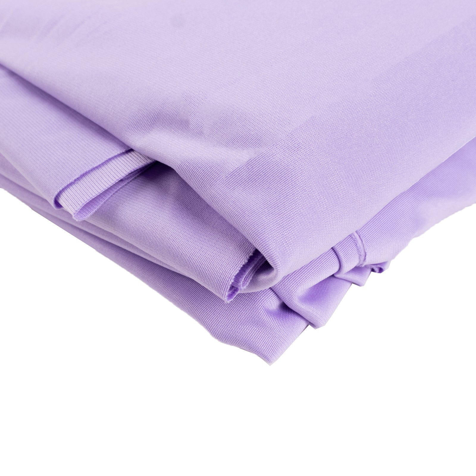 Premium Lavender Lilac Scuba Polyester Fabric Roll, Wrinkle Free DIY Craft Fabric Bolt- 60x10 Yards