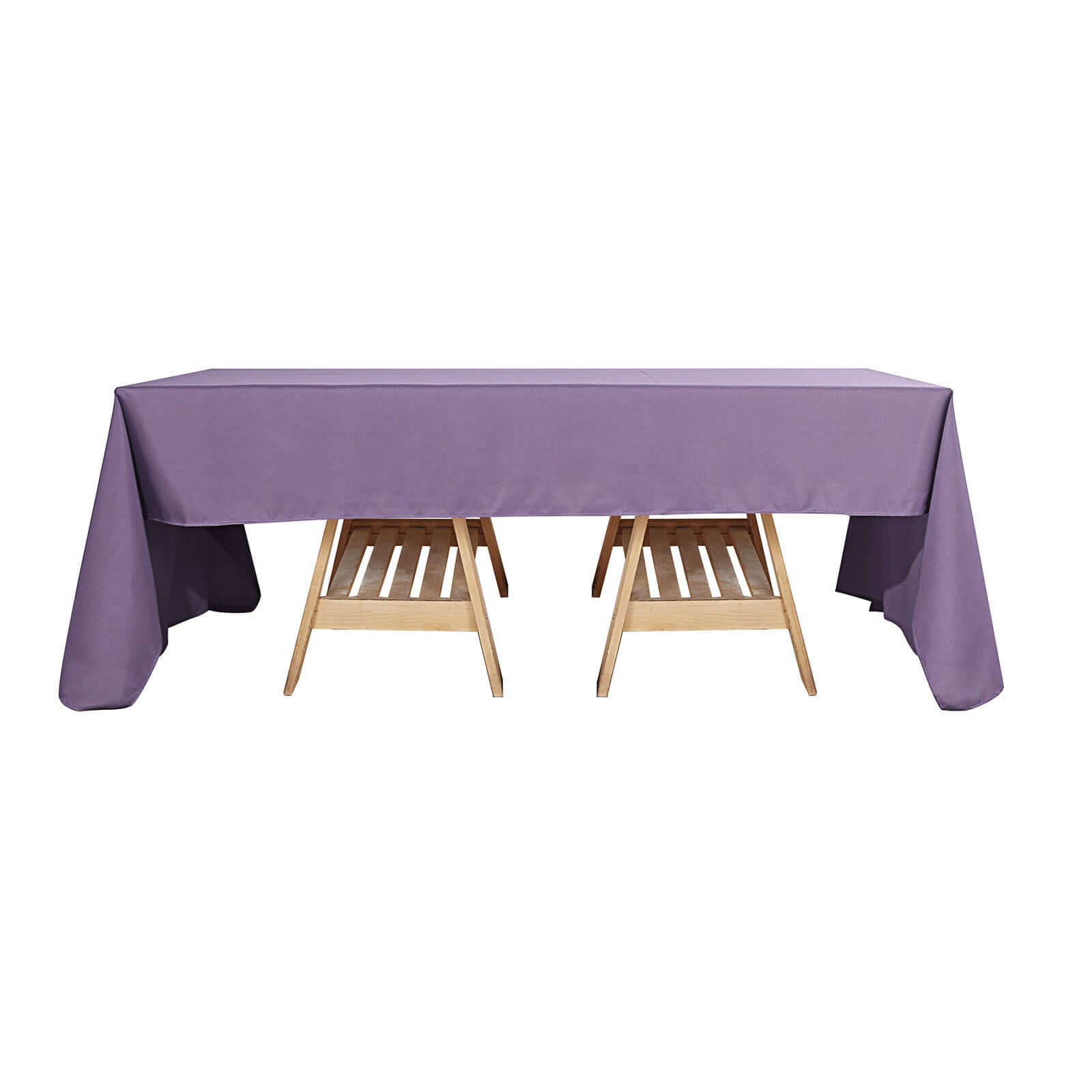 Polyester 72x120 Rectangle Tablecloth Violet Amethyst - Durable and Stylish Table Cover