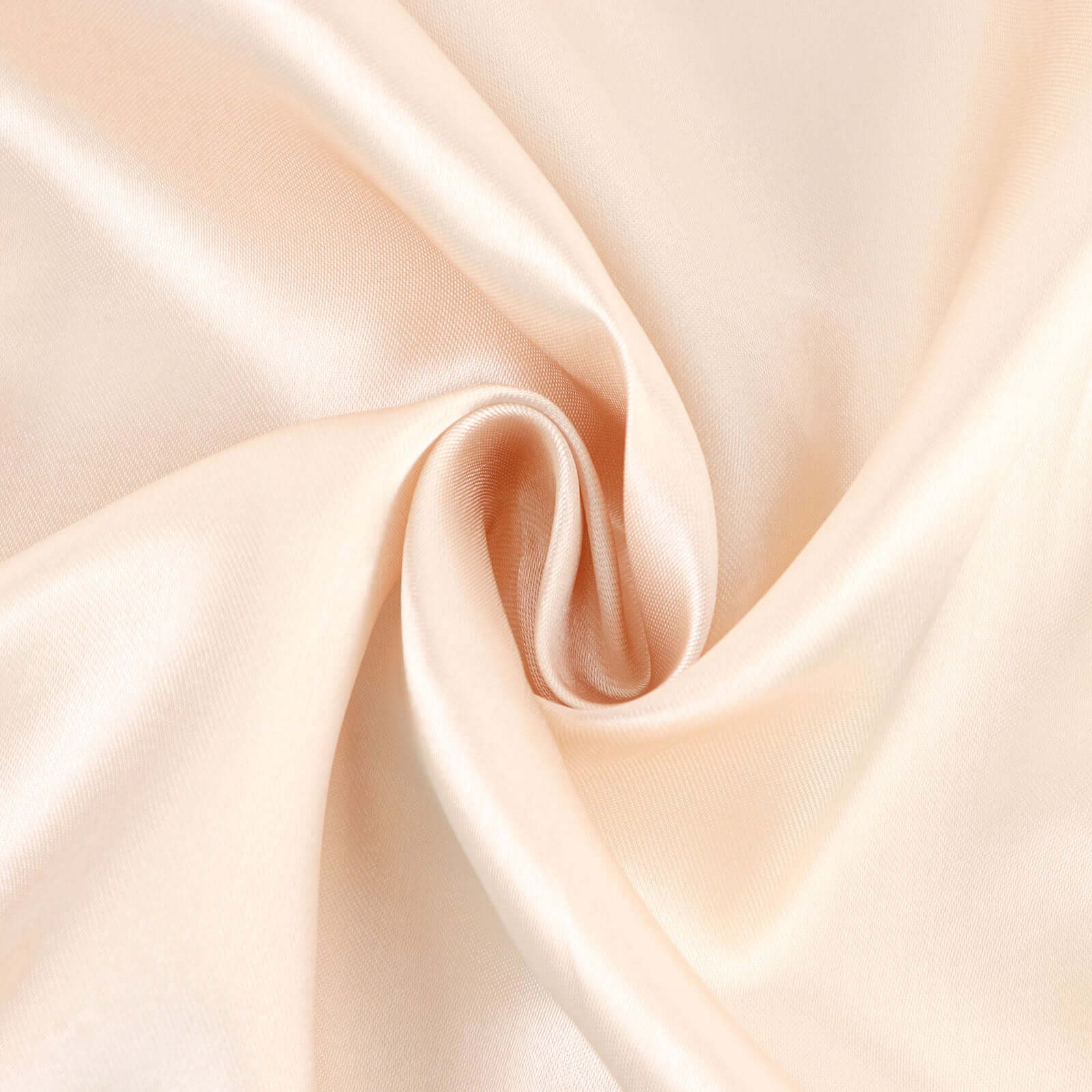10 Yards x 54 Beige Satin Fabric Bolt